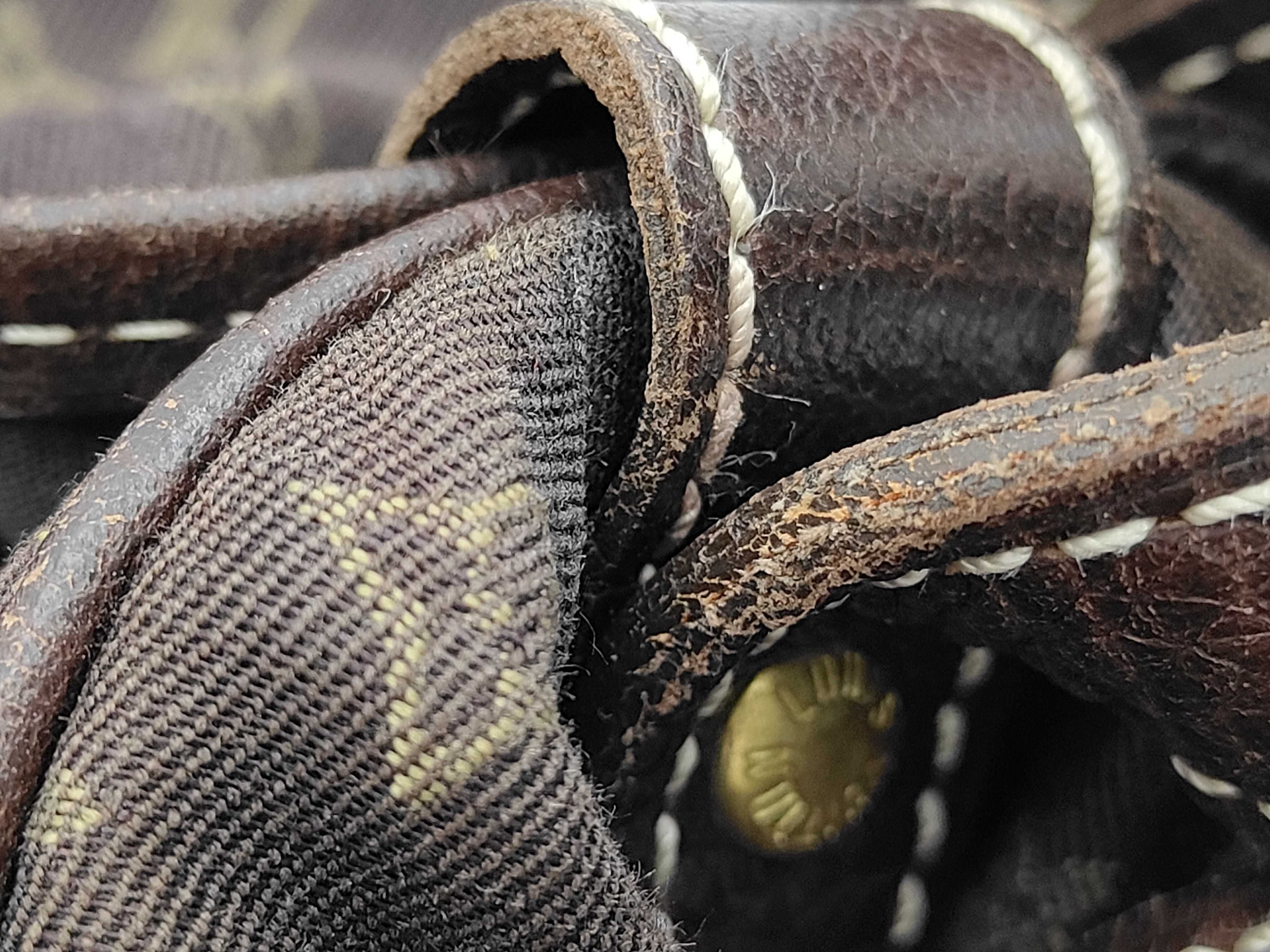 Monogram Mini Lin Saumur Shoulder Bag — view 12