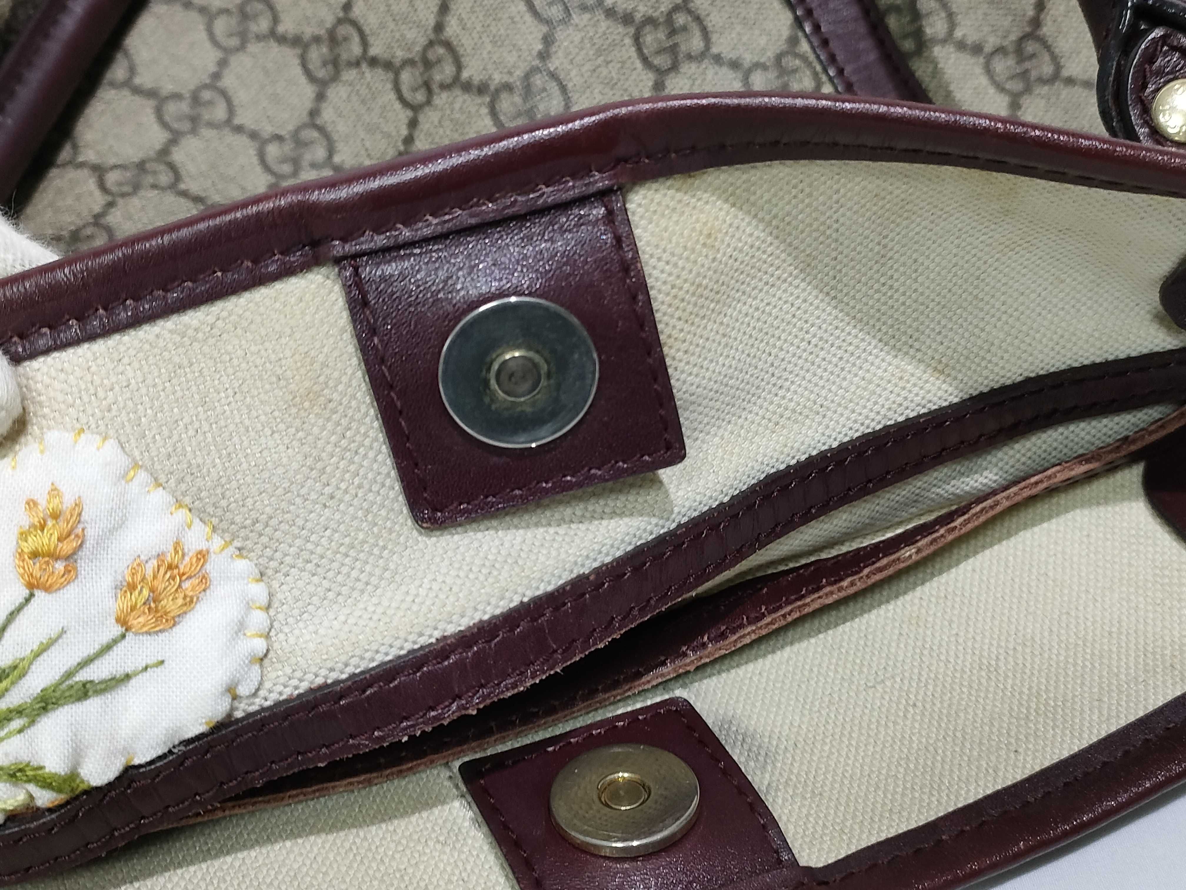 GG Supreme Canvas Shoulder Bag Tote Bag — view 13