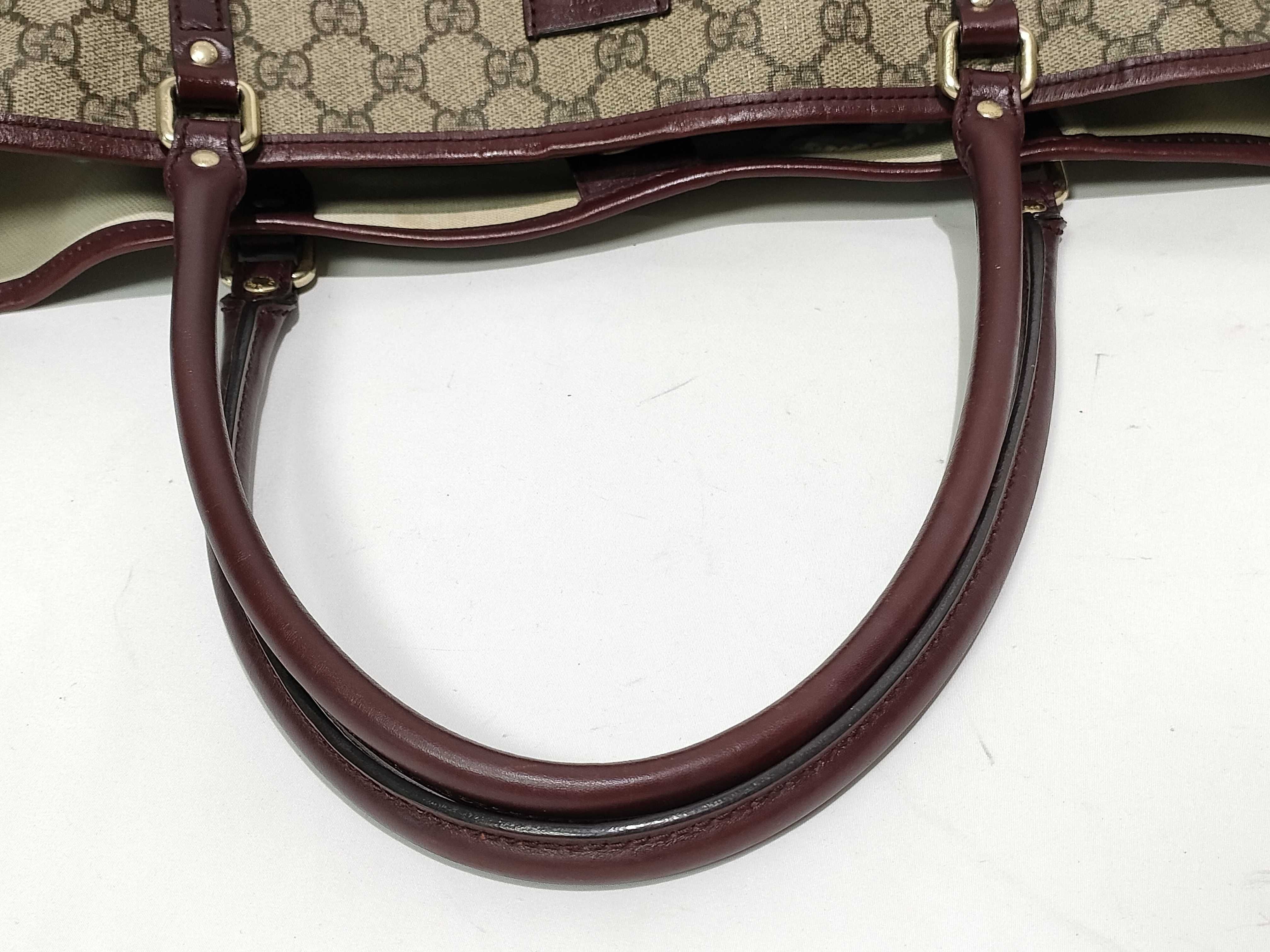 GG Supreme Canvas Shoulder Bag Tote Bag — view 3