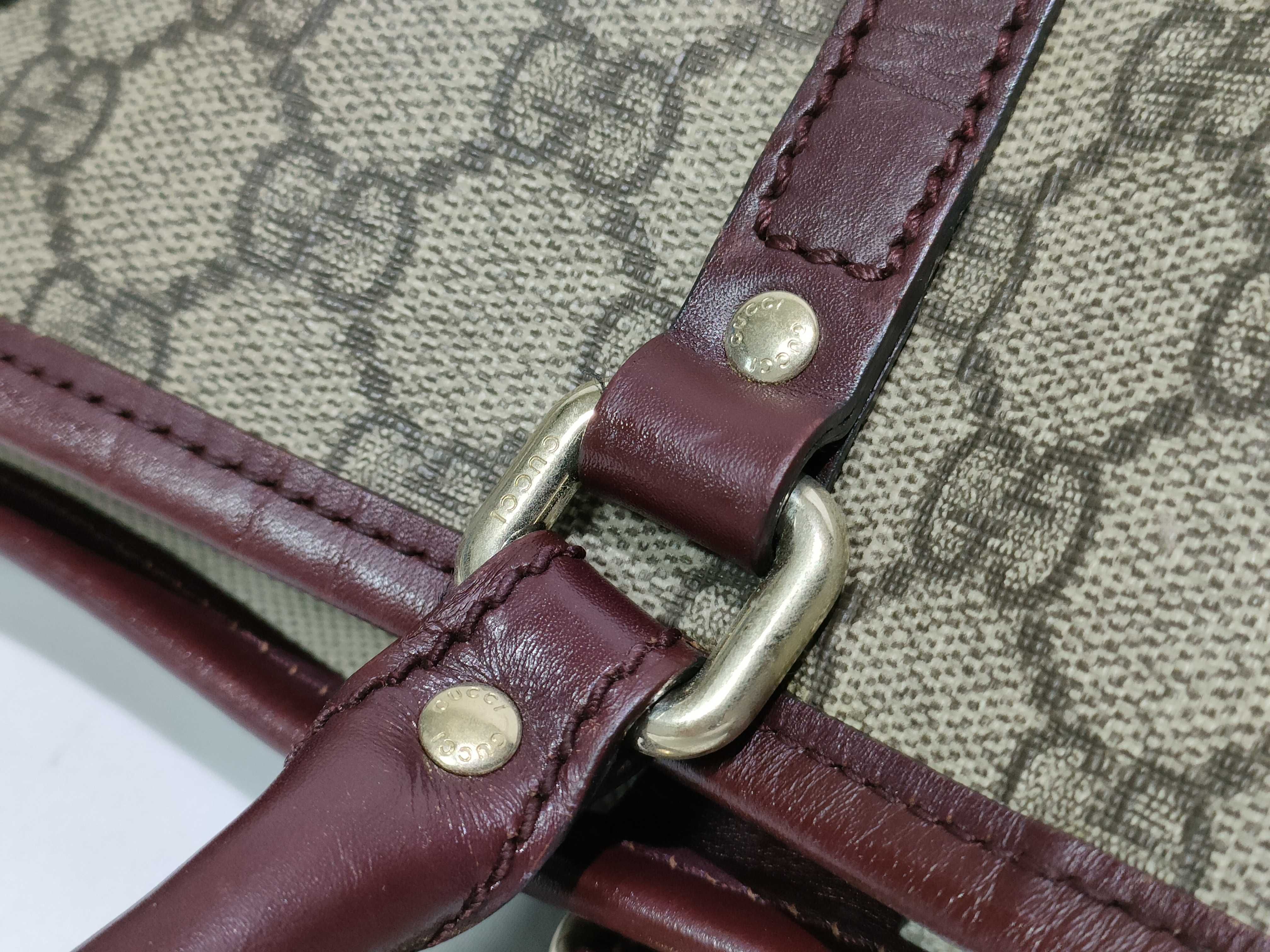 GG Supreme Canvas Shoulder Bag Tote Bag — view 5