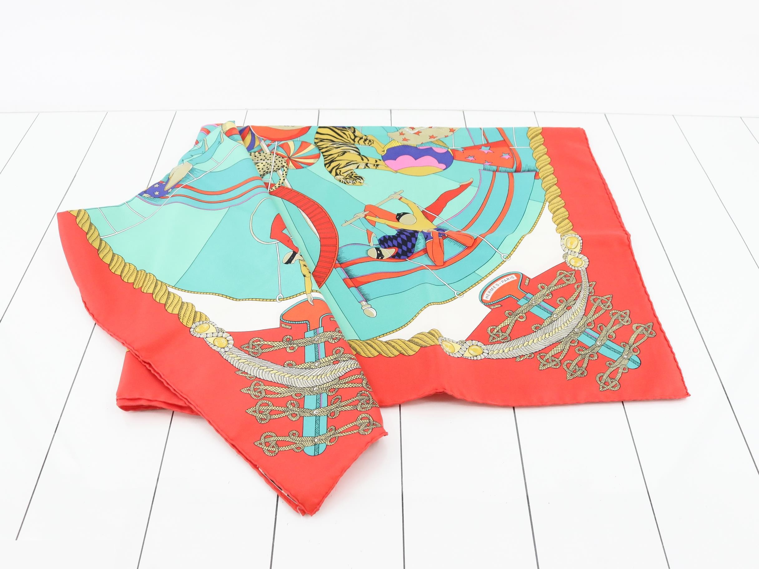 Carre 90 Silk Scarf — view 3