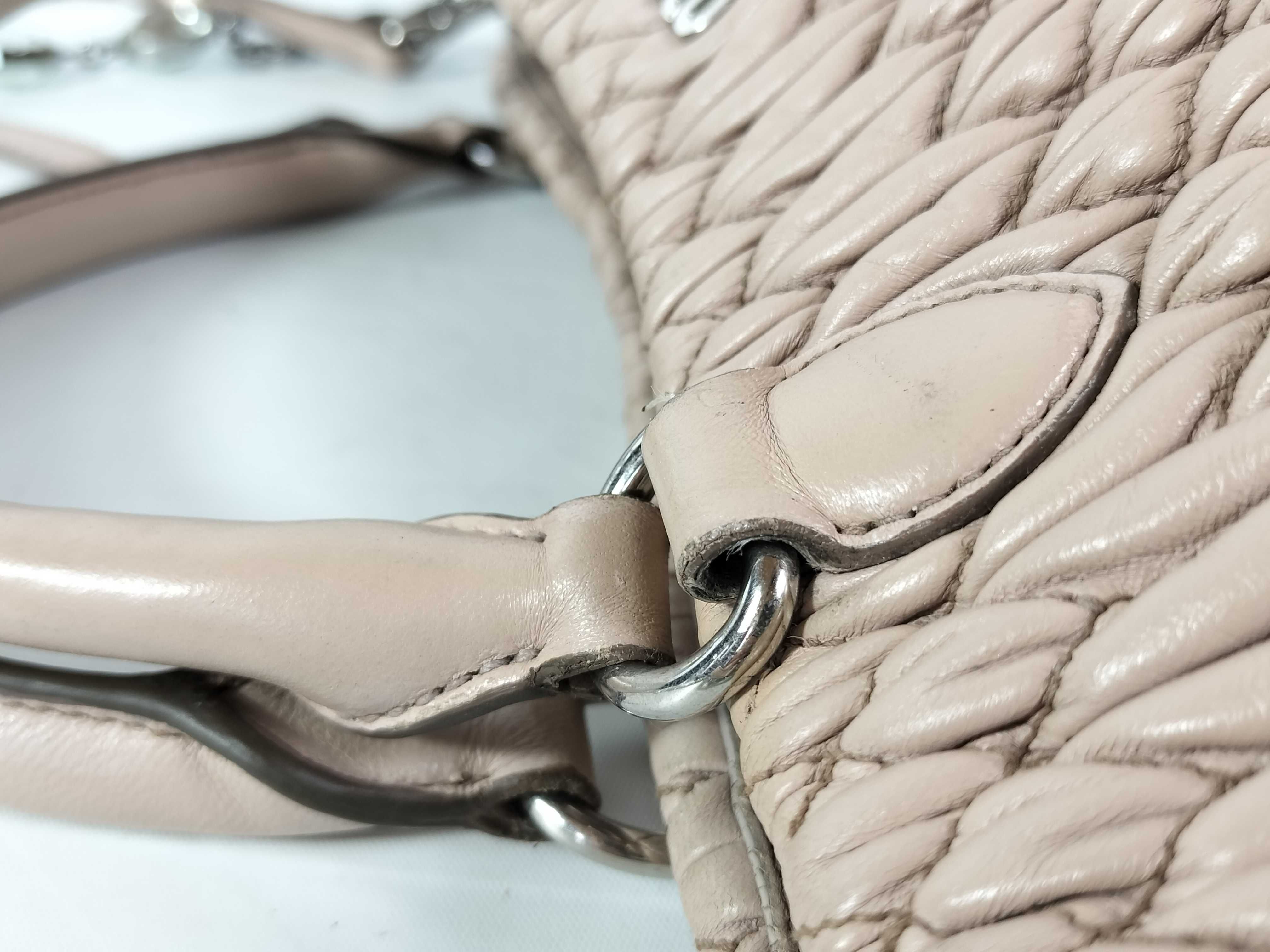 Nappa Crystal 2-Way Handbag Tote Bag — view 4