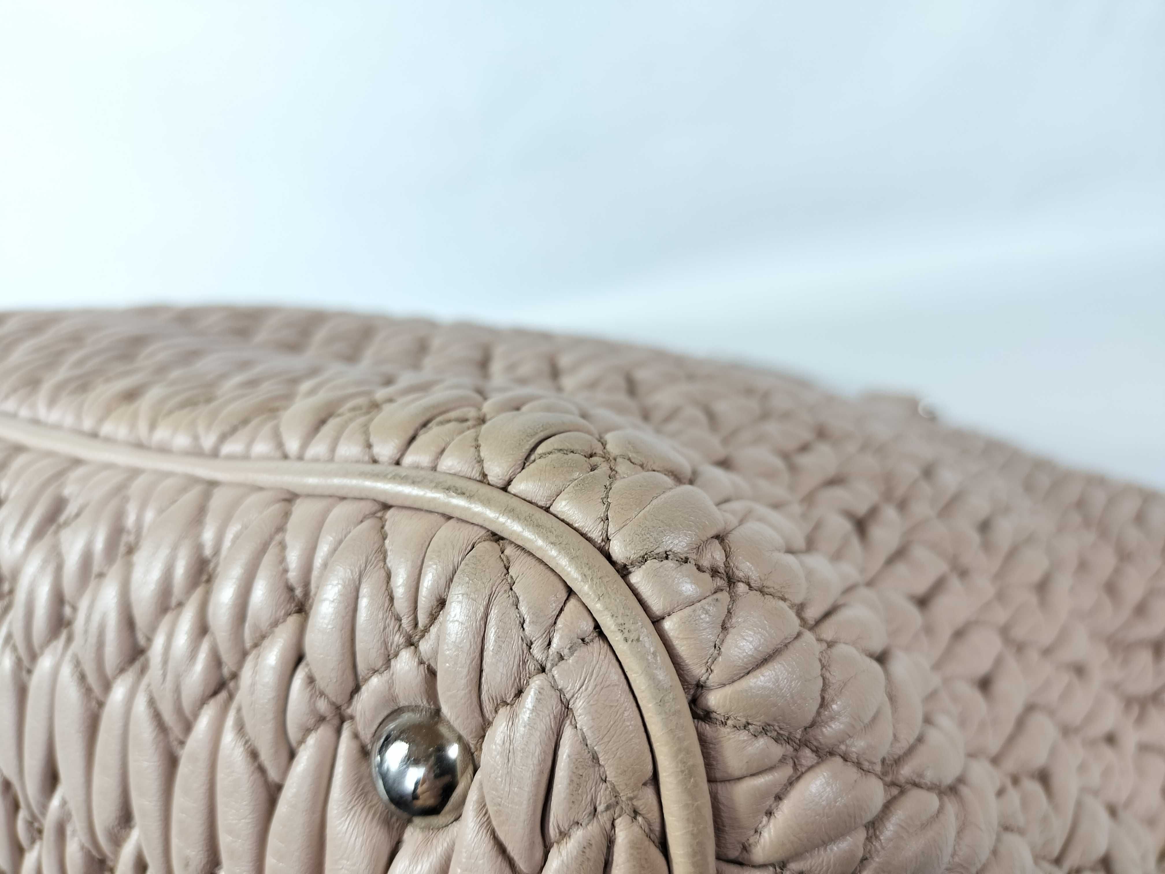 Nappa Crystal 2-Way Handbag Tote Bag — view 6
