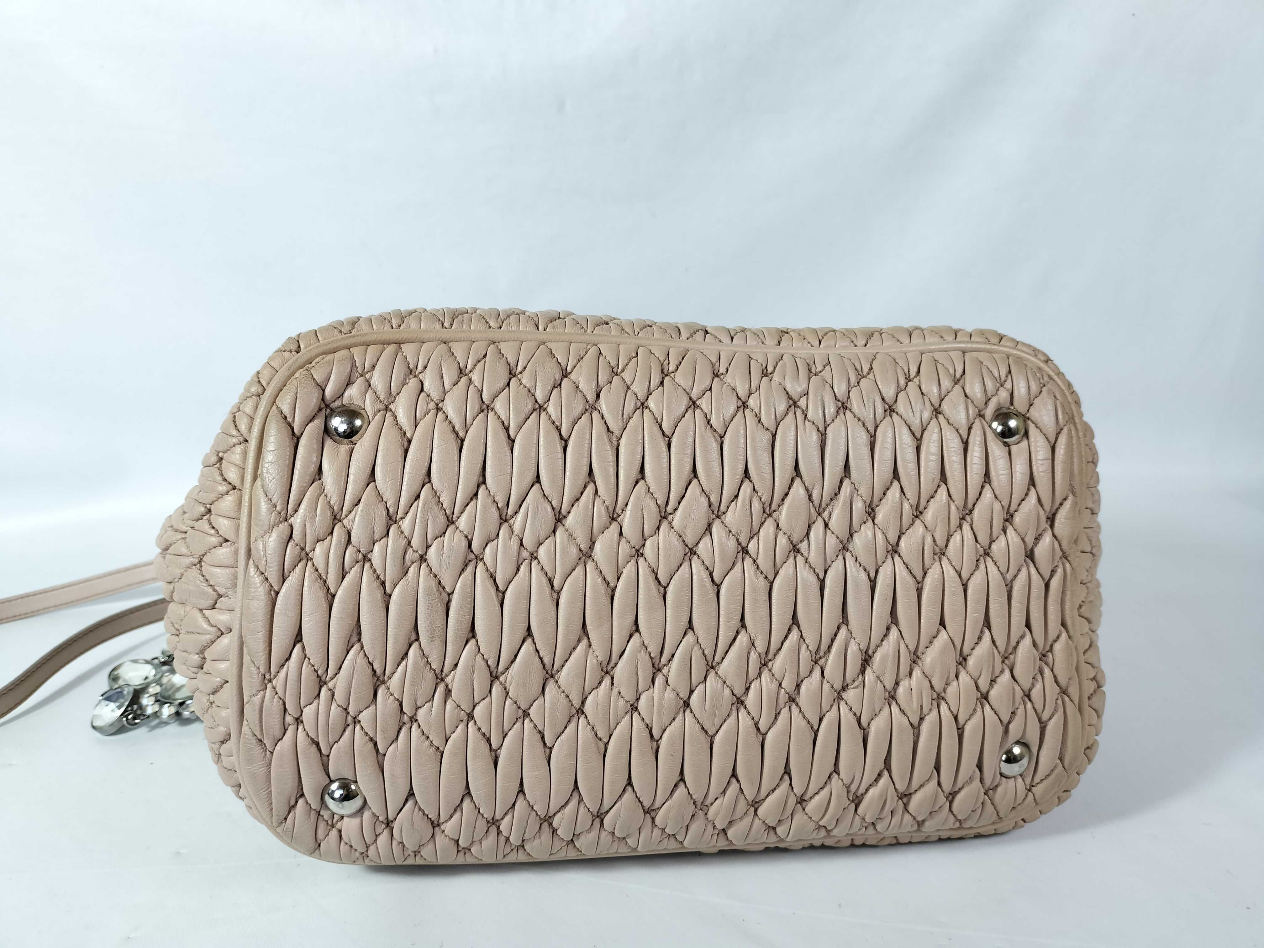 Nappa Crystal 2-Way Handbag Tote Bag — view 7