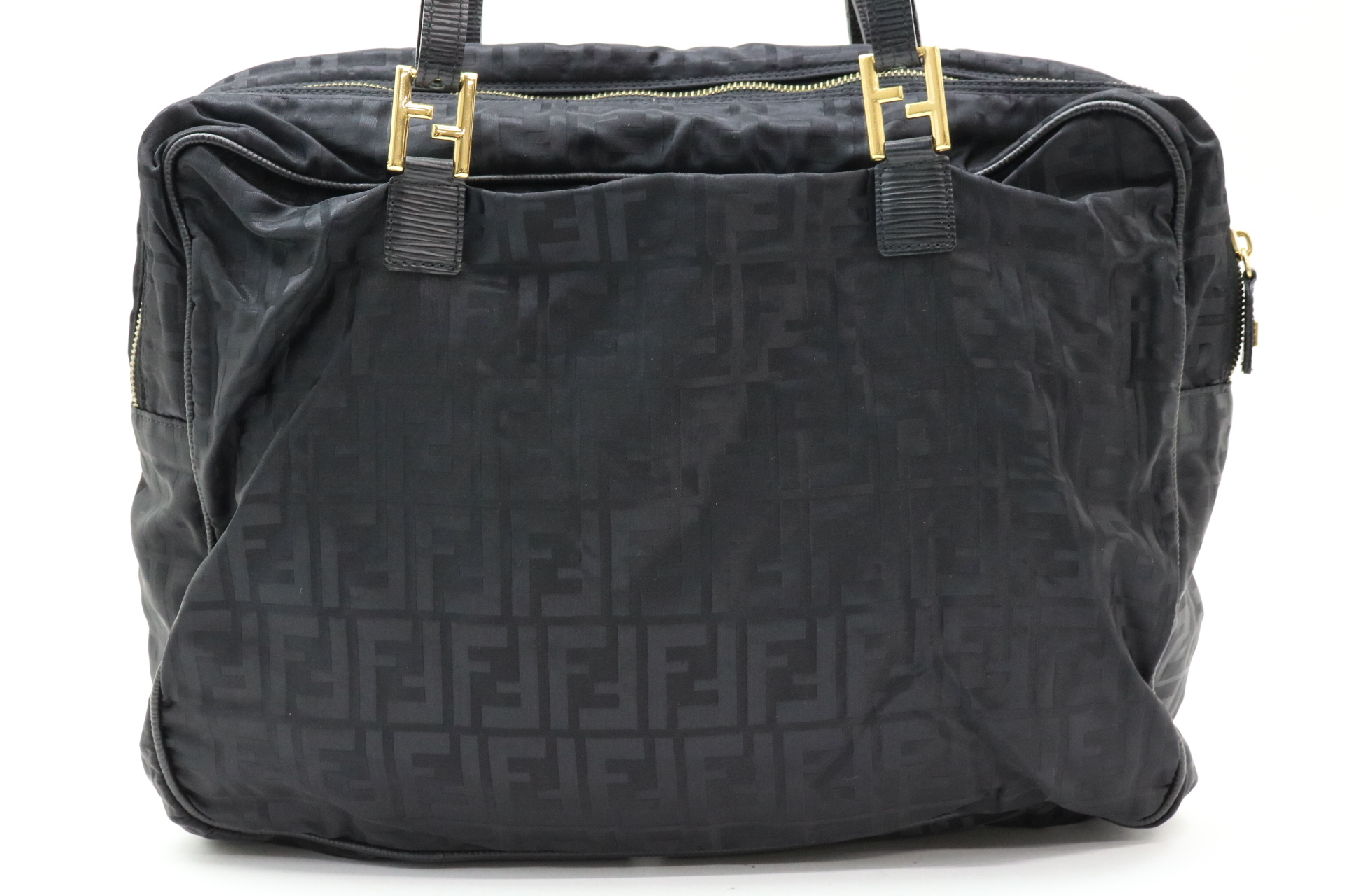 Zucca Nylon Leather Shoulder Bag — view 2