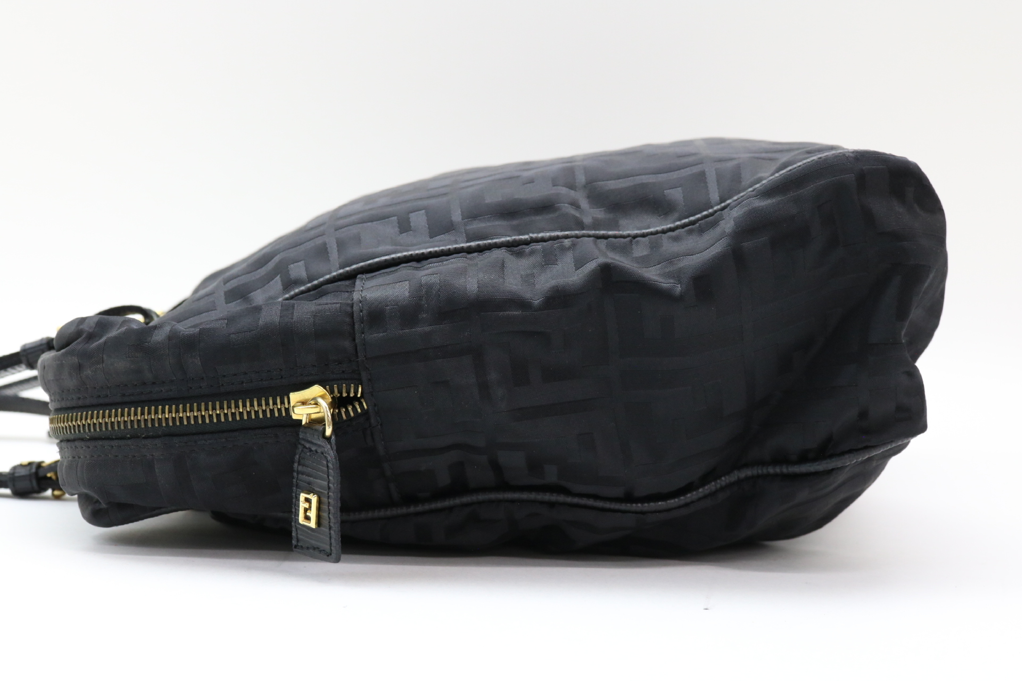 Zucca Nylon Leather Shoulder Bag — view 3