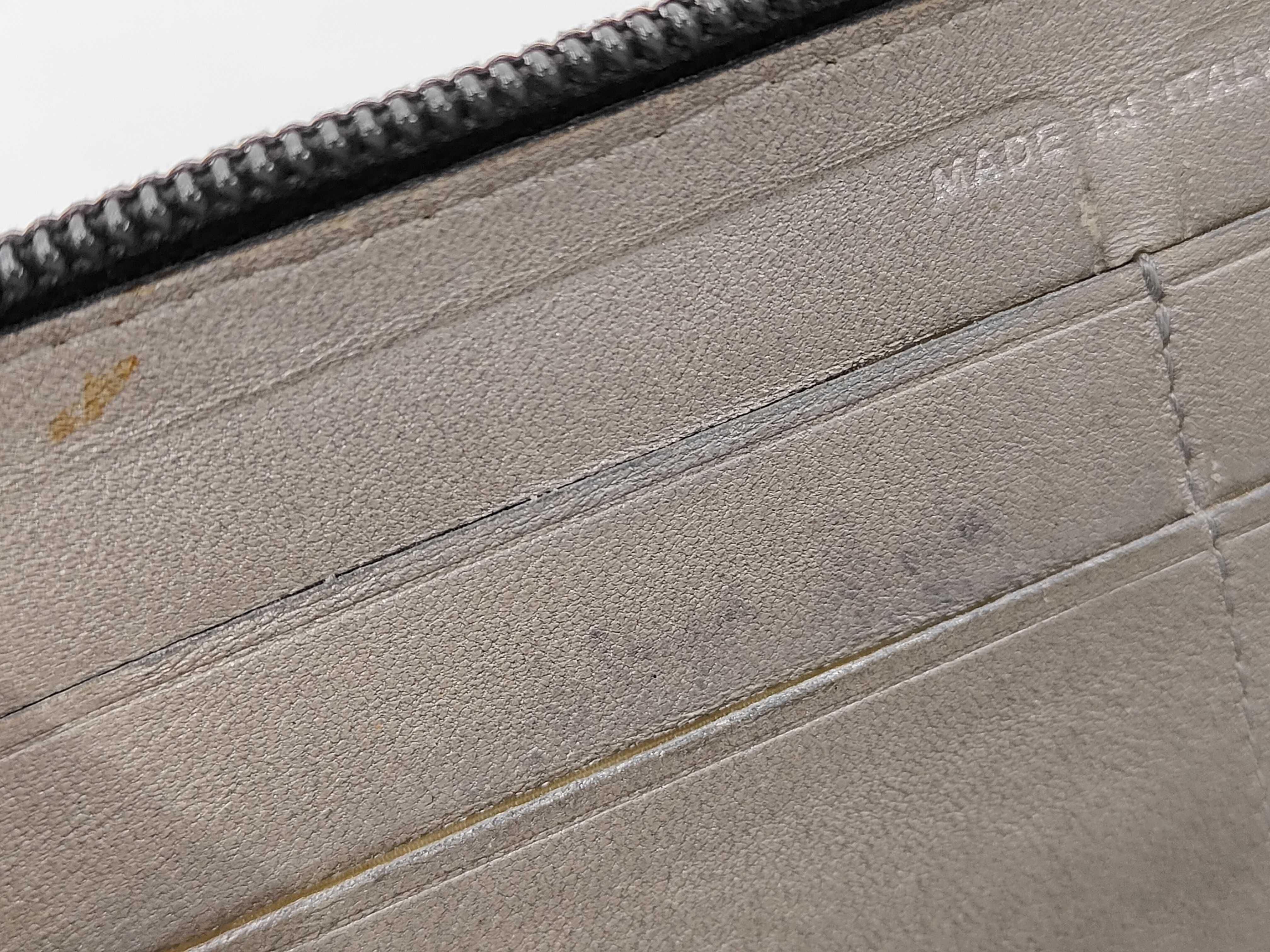 Coco Mark Camellia Lambskin Round Zip Long Wallet (with seal) — view 10