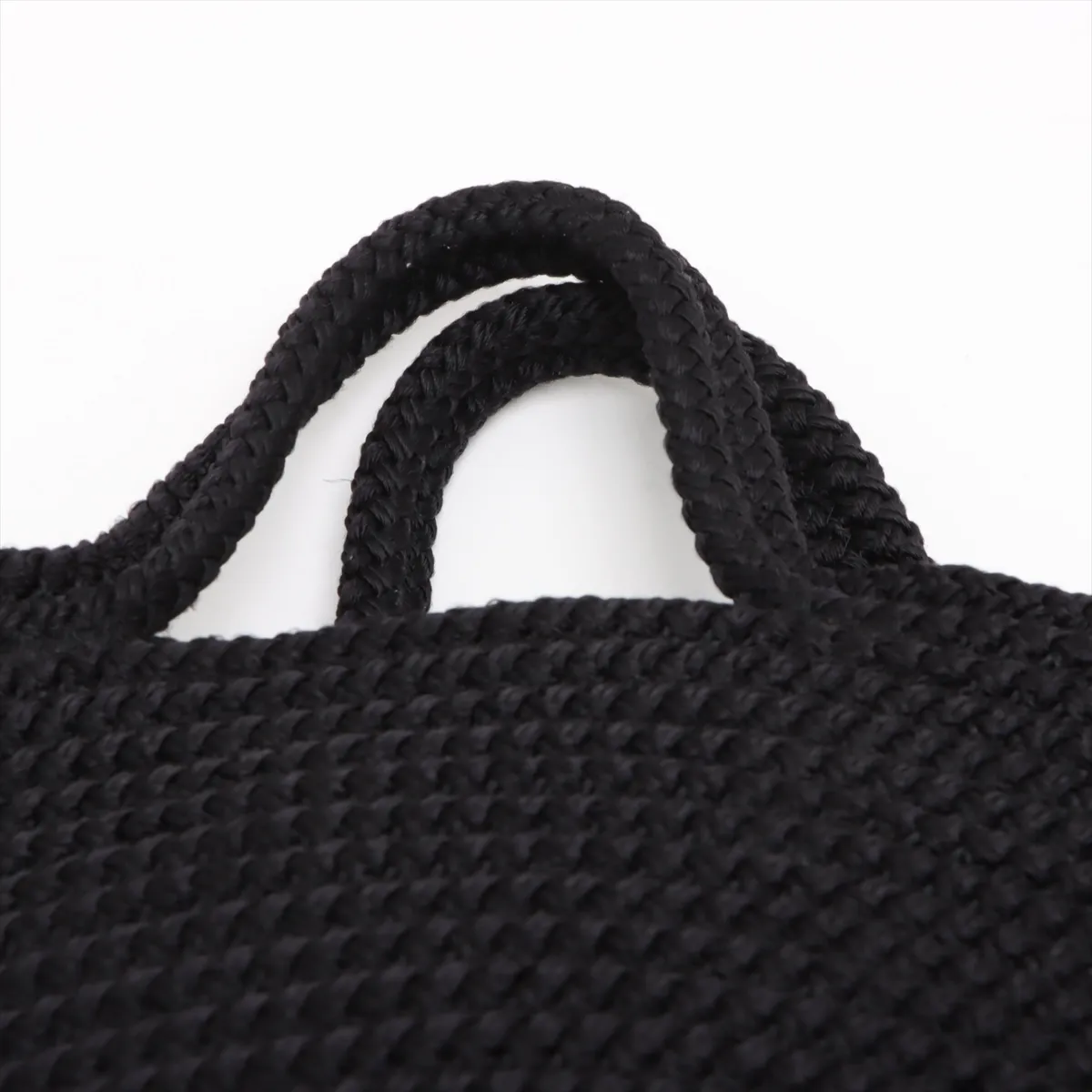 Ibiza Small Nylon Handbag, Black, 695612 — view 6