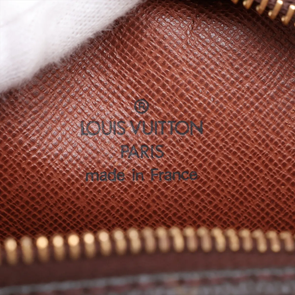 Monogram Amazon M45236 AR0070 Brown, natural leather, various parts repaired by aftermarket parts. — view 9