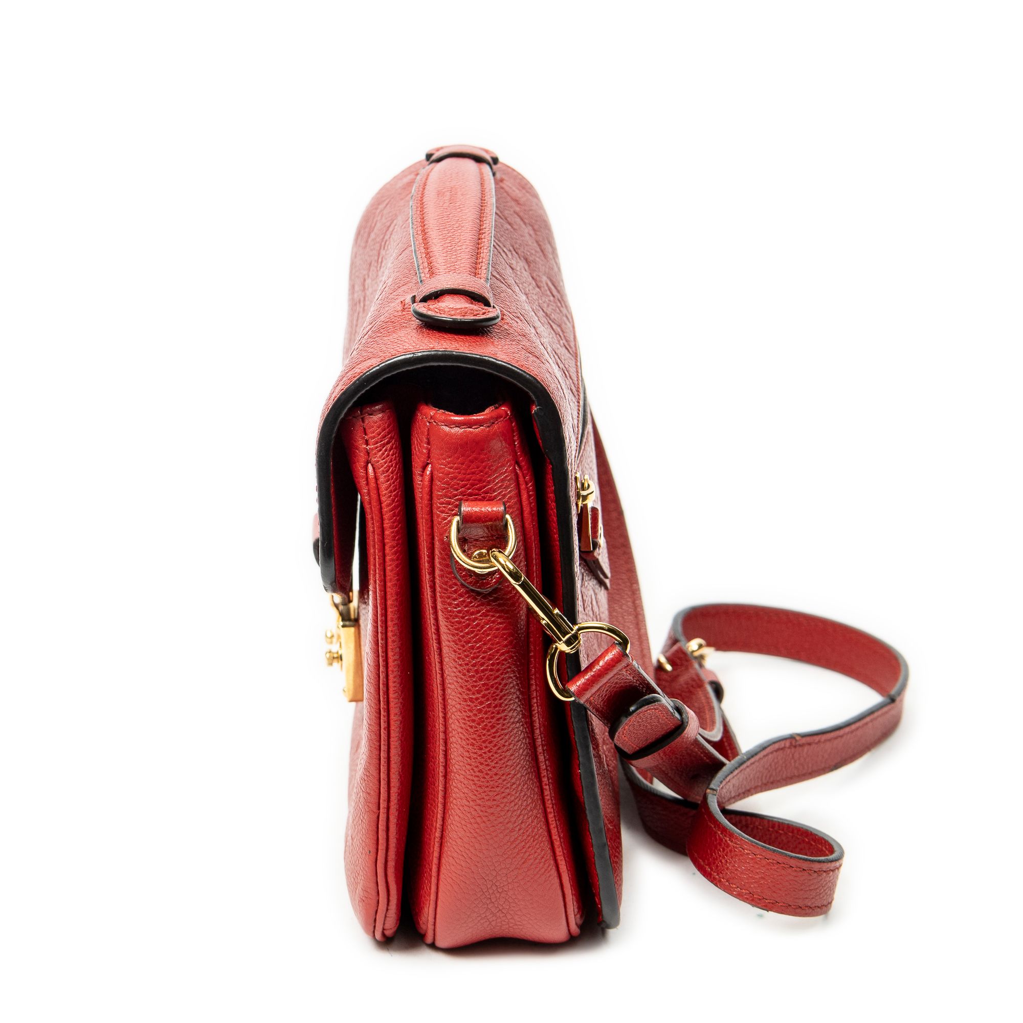 Pochette Metis Cherry Monogram Empreinte Golden Brass — view 3