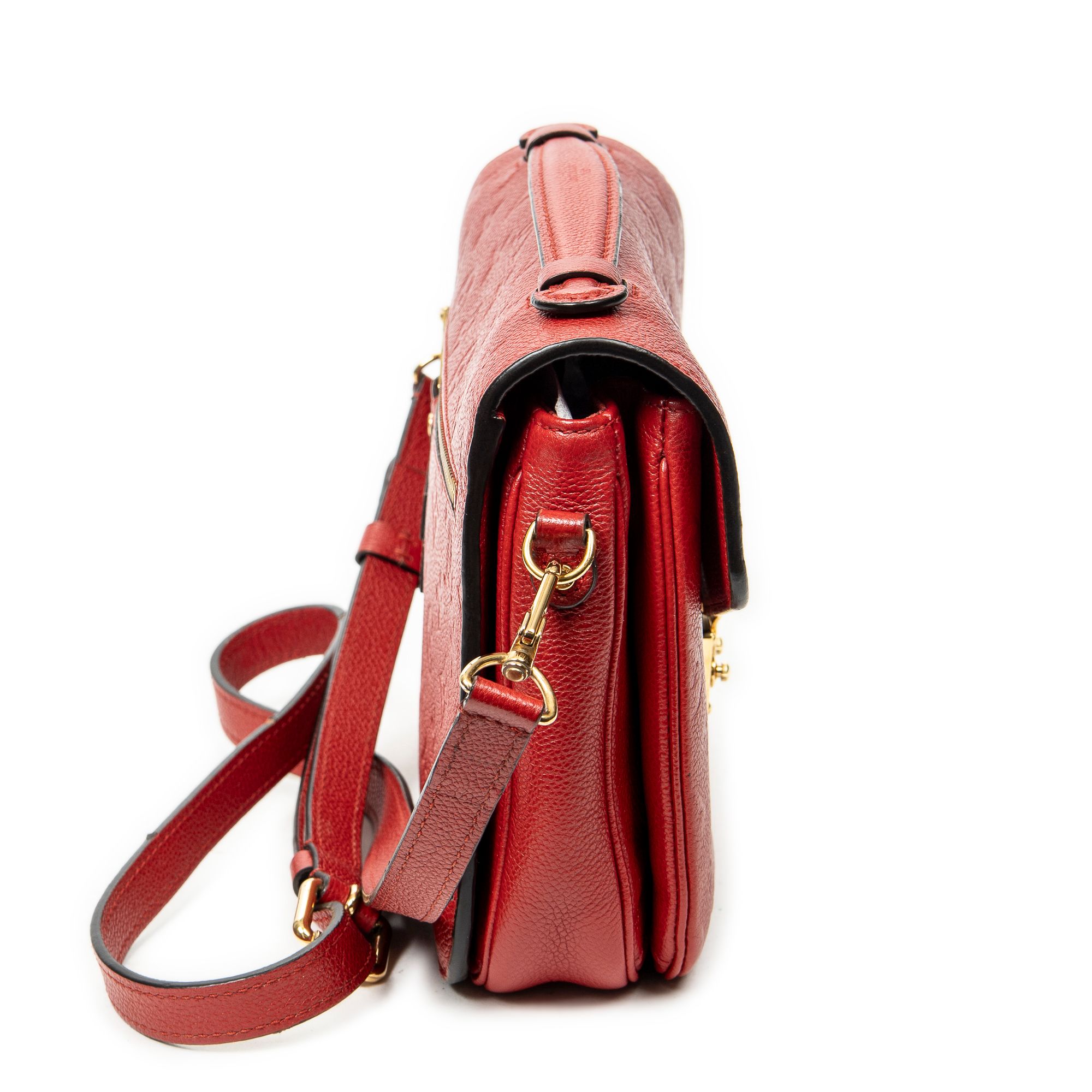 Pochette Metis Cherry Monogram Empreinte Golden Brass — view 4