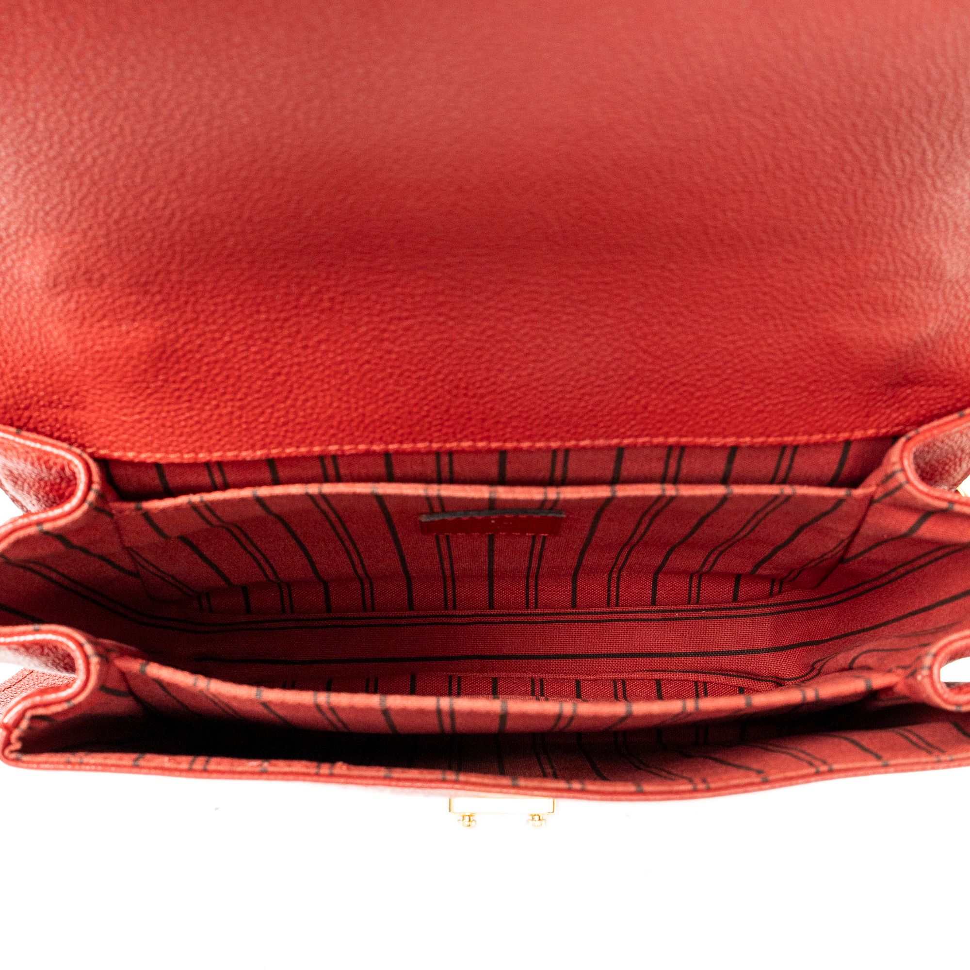 Pochette Metis Cherry Monogram Empreinte Golden Brass — view 9