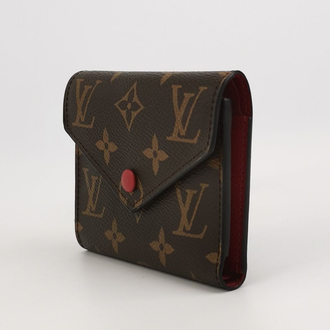 Victorine Wallet, Monogram — view 2