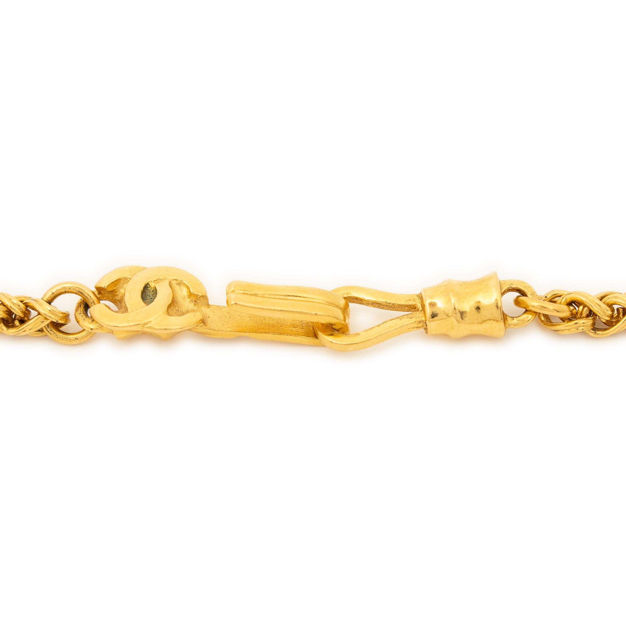 CC Arabresque Flower Pendant Necklace Gold Gold Plated Gold Plated — view 3
