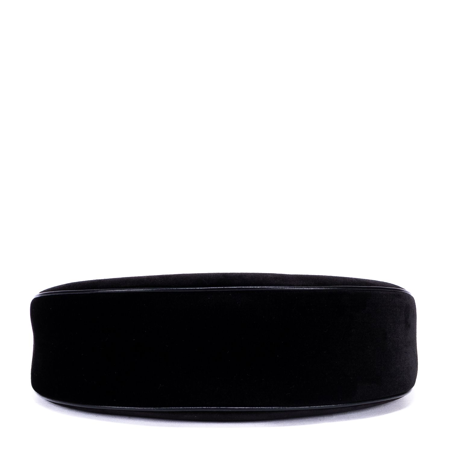 Ava Medium Black Velvet Canvas Silver — view 6