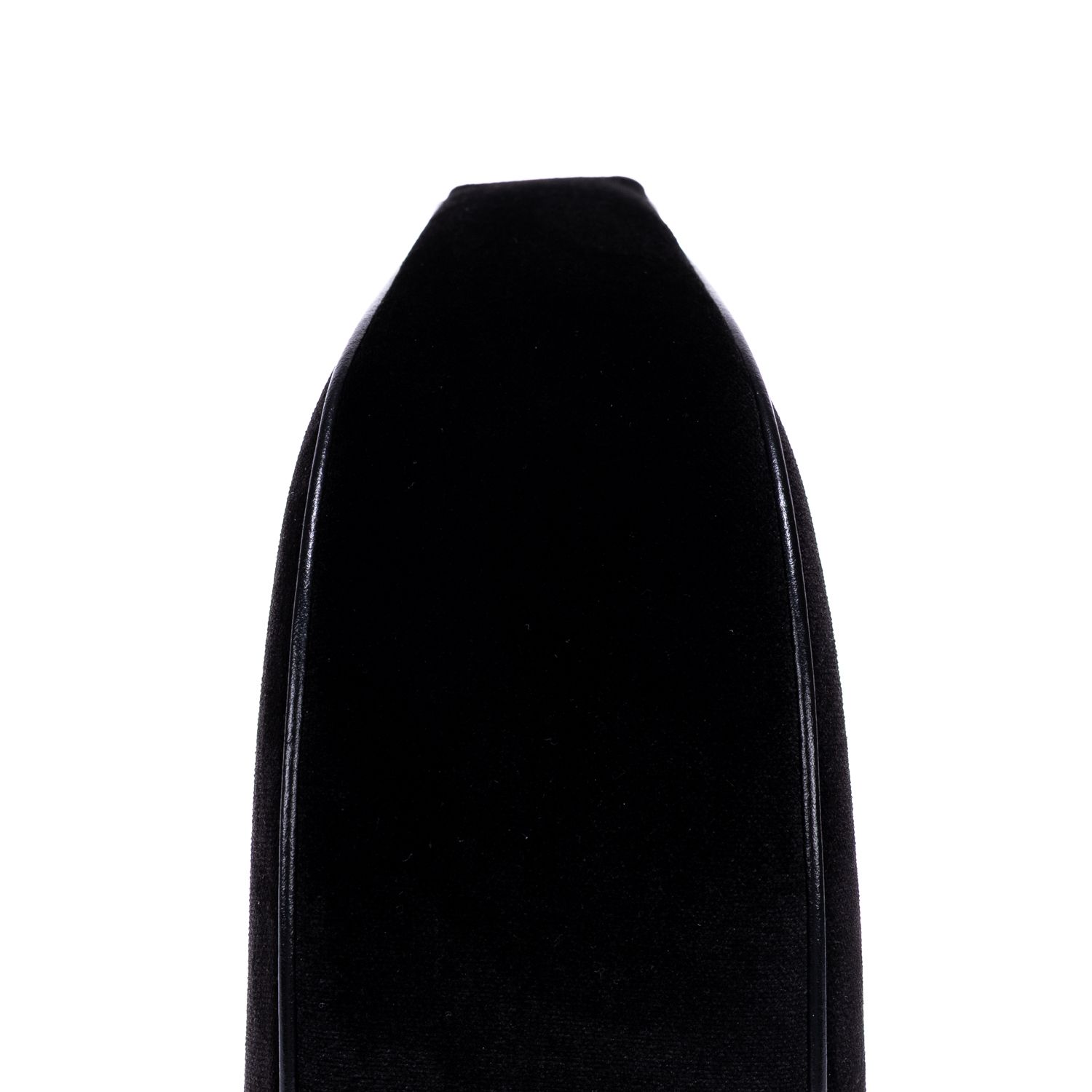 Ava Medium Black Velvet Canvas Silver — view 8