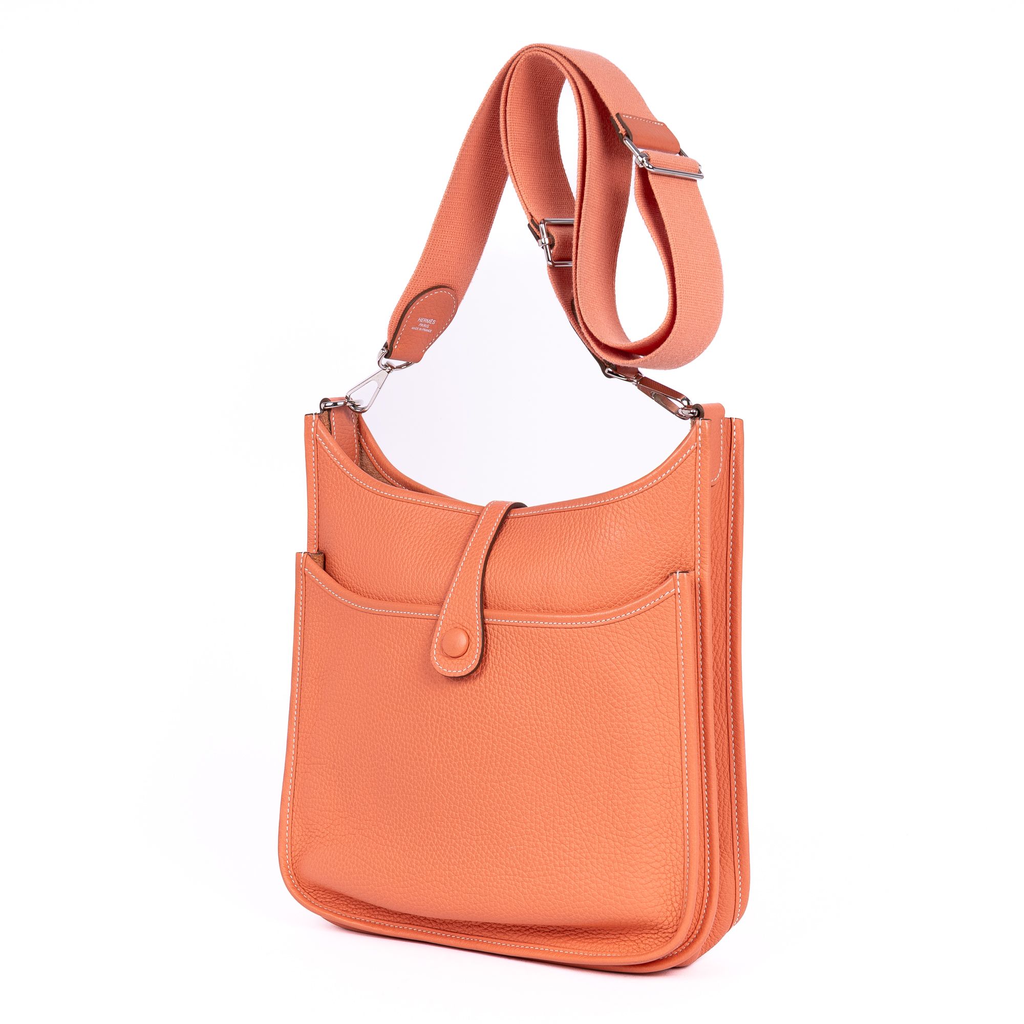 Evelyne III PM Pink Epsom Leather Palladium — view 2