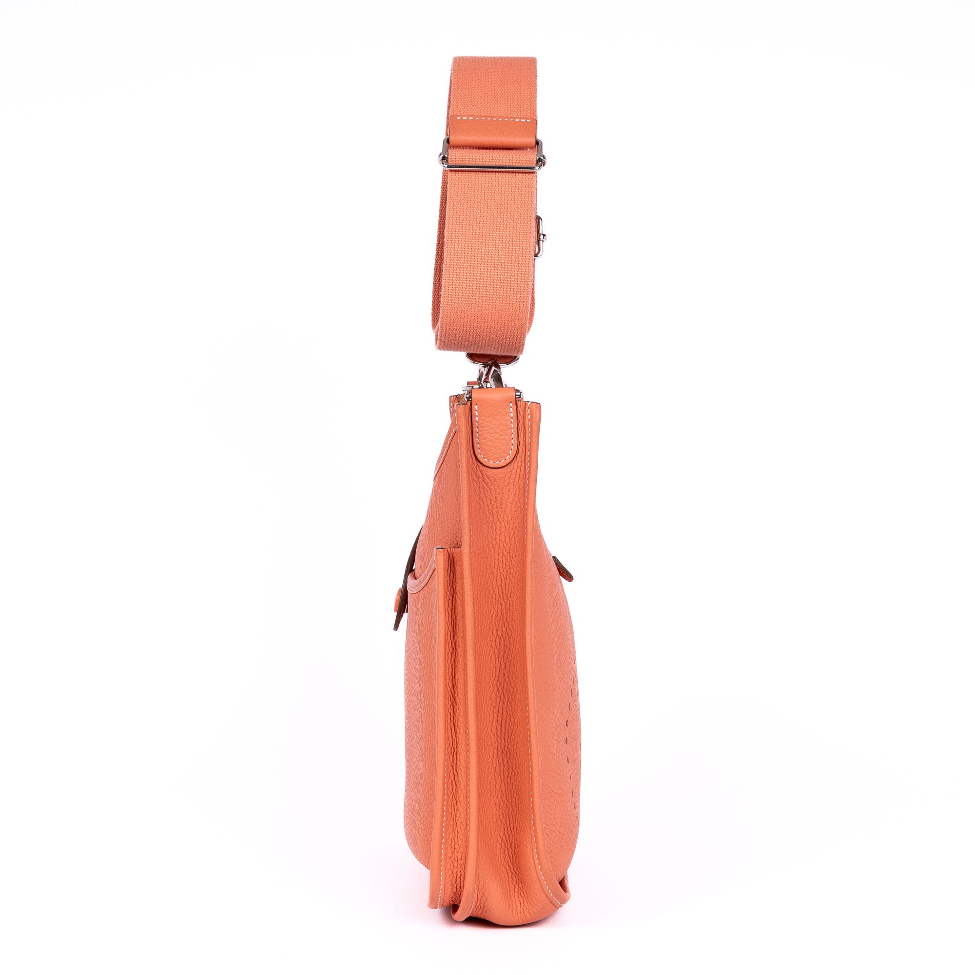 Evelyne III PM Pink Epsom Leather Palladium — view 3