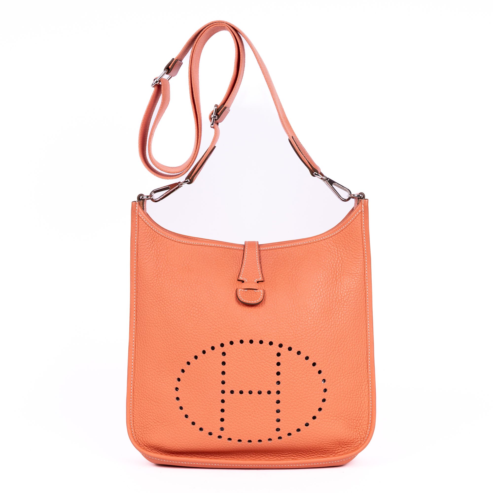 Evelyne III PM Pink Epsom Leather Palladium — view 5