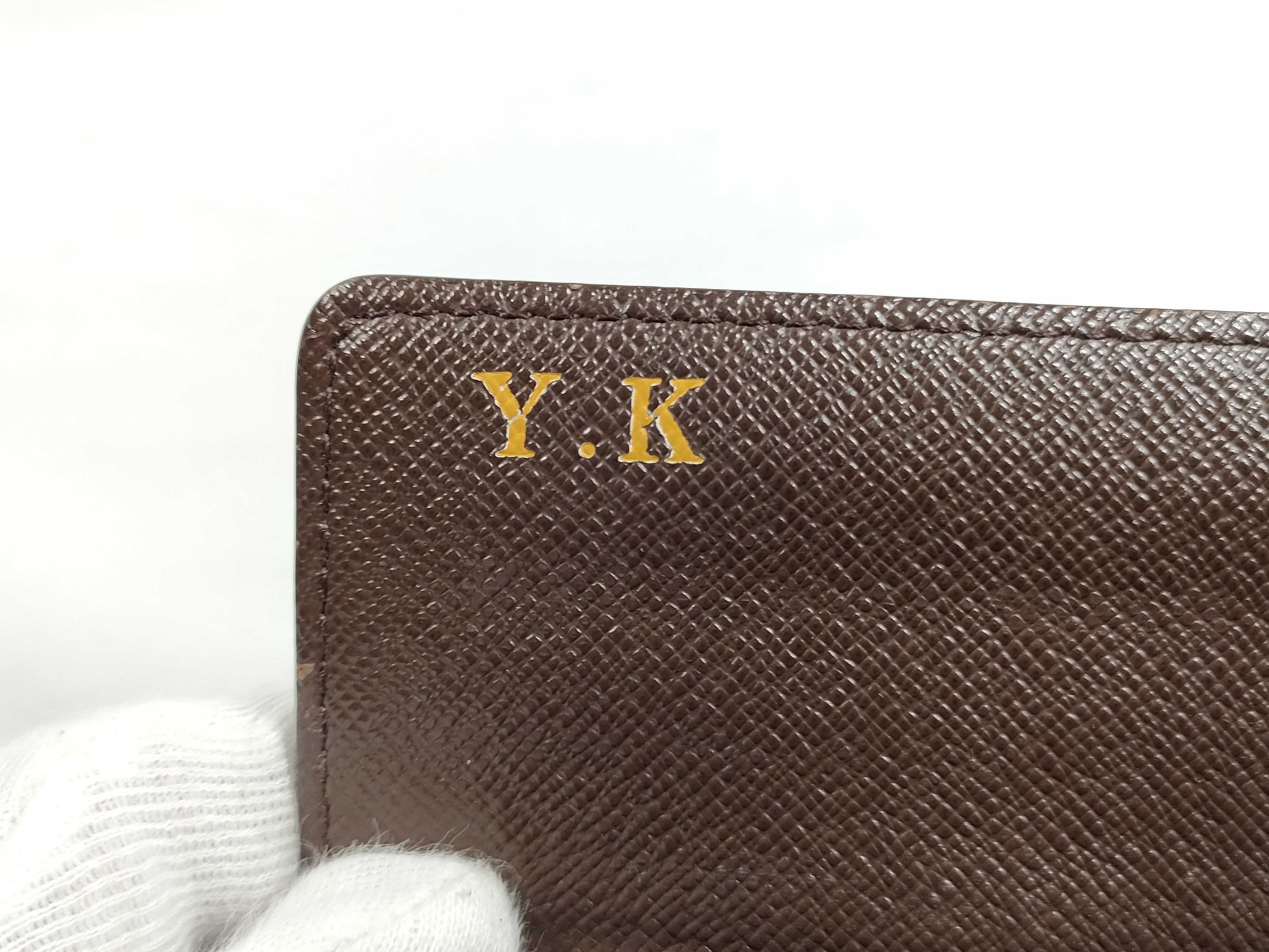 Monogram Damier/Sarah/Initialed Wallet — view 14