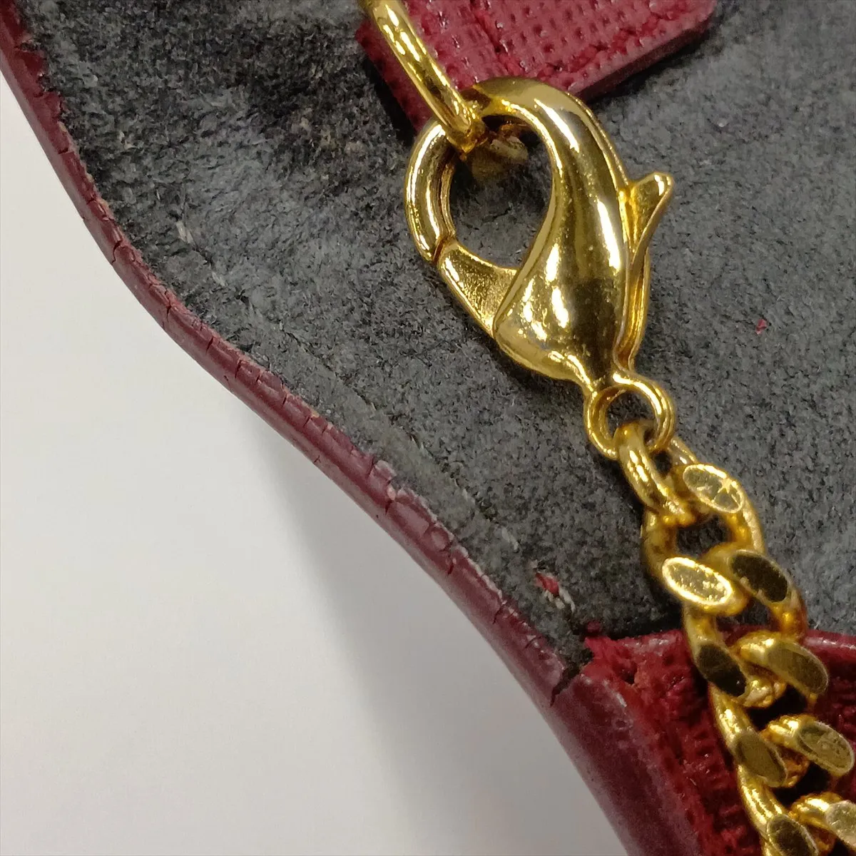 Monster Leather Chain Wallet Red 8M0346 — view 10