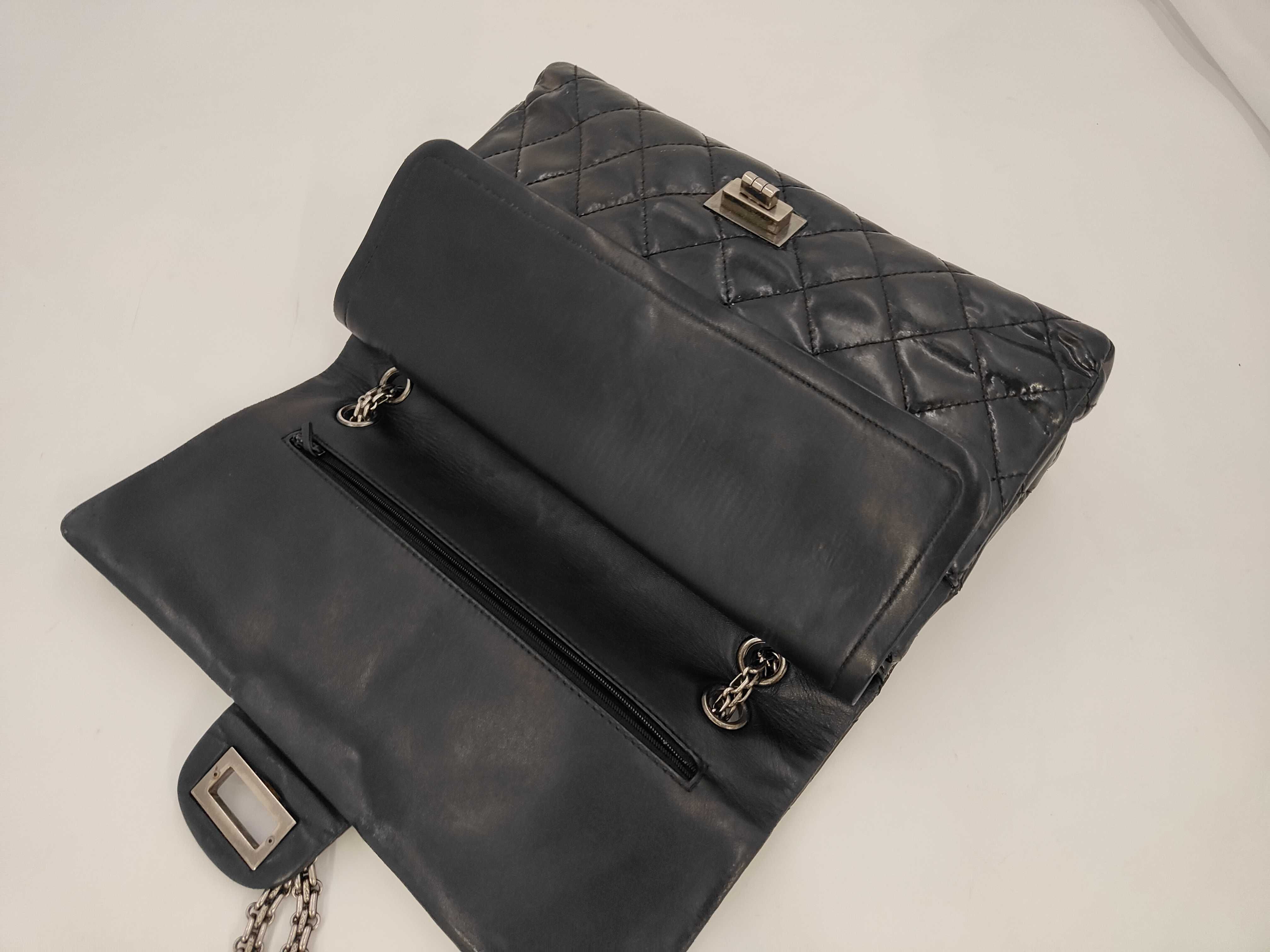2.55 Black Shoulder Bag — view 8