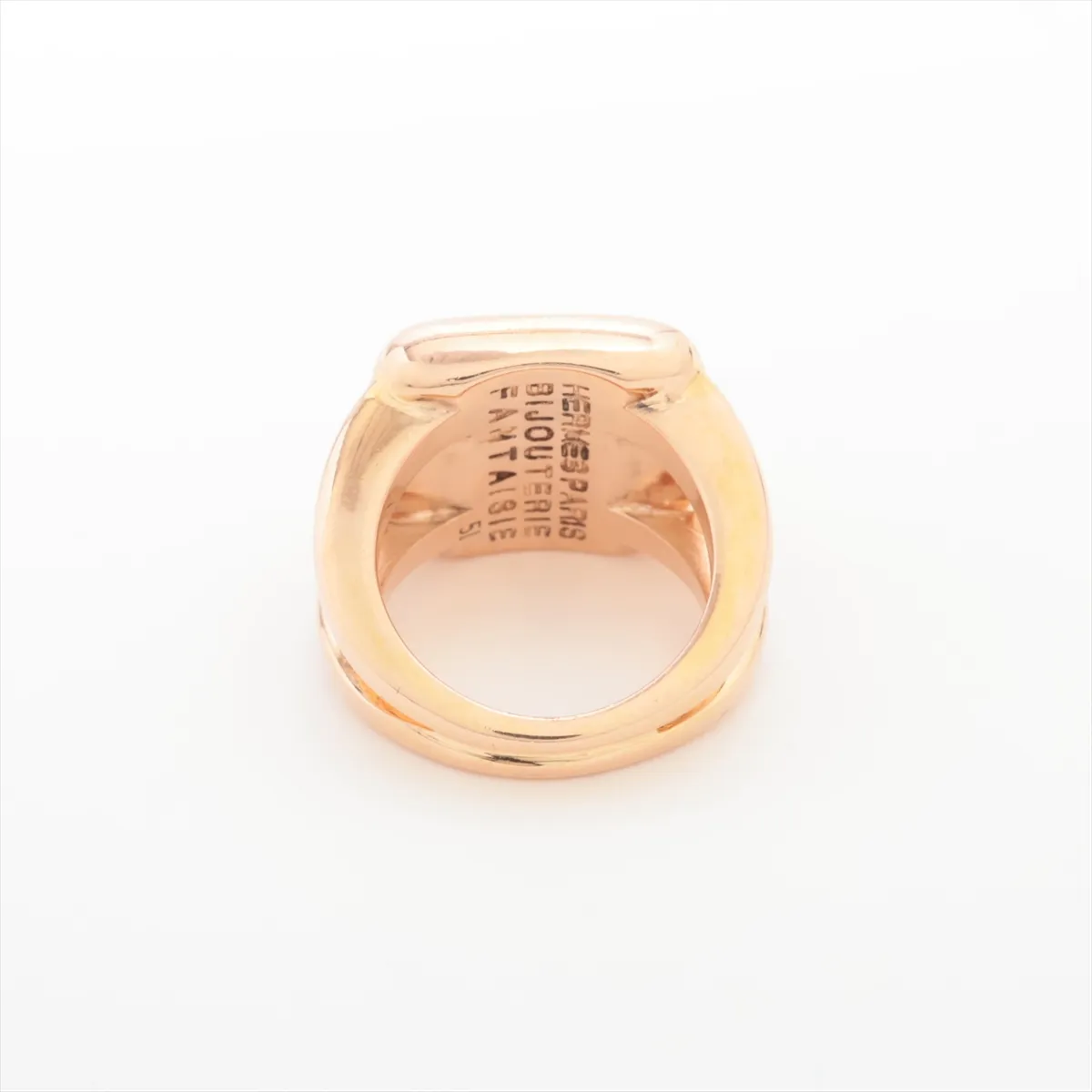 Corozo Ring, Size 51, GP Gold. Shows — view 2