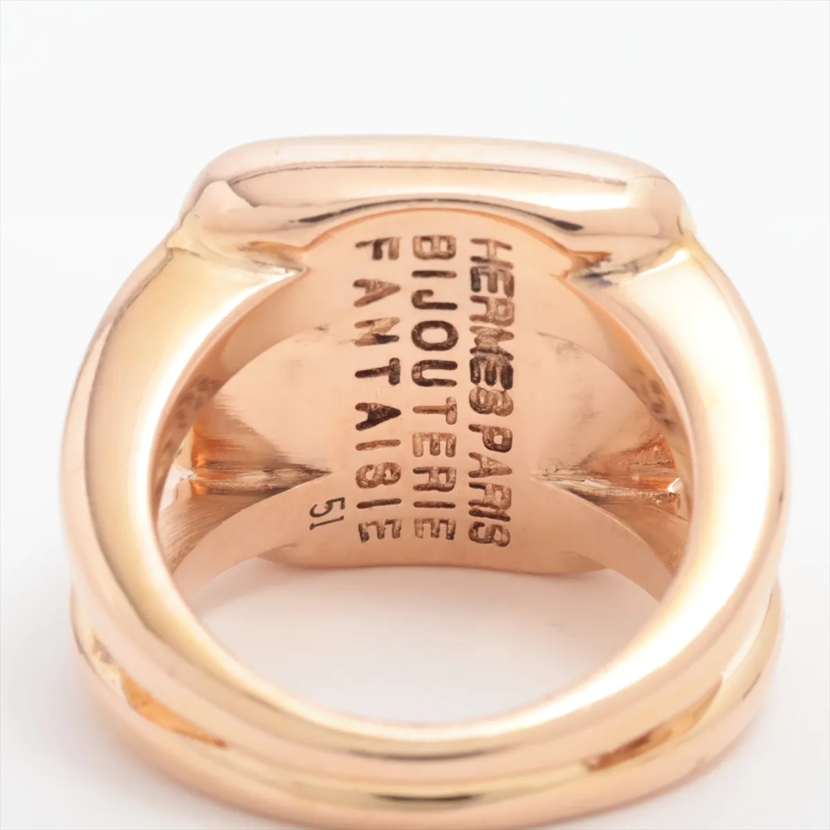 Corozo Ring, Size 51, GP Gold. Shows — view 3