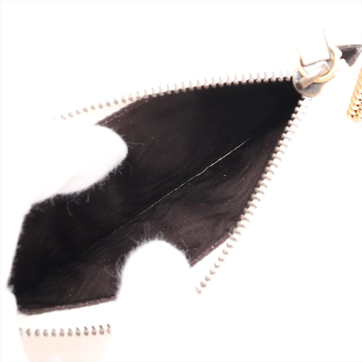 GG Marmont Leather Chain Shoulder Bag, Black, 751526 — view 8