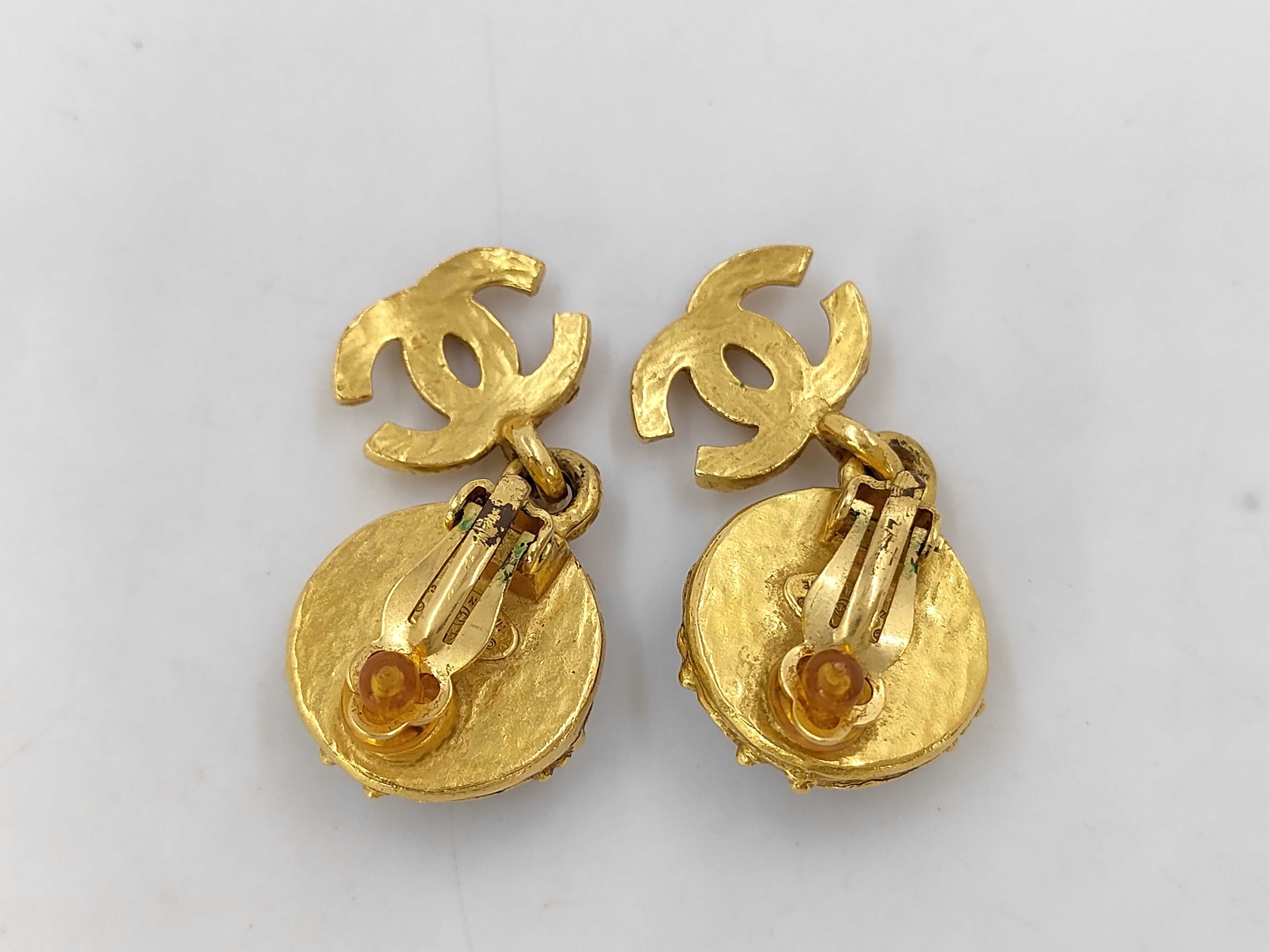 95 A Colored Stone Earrings — view 2