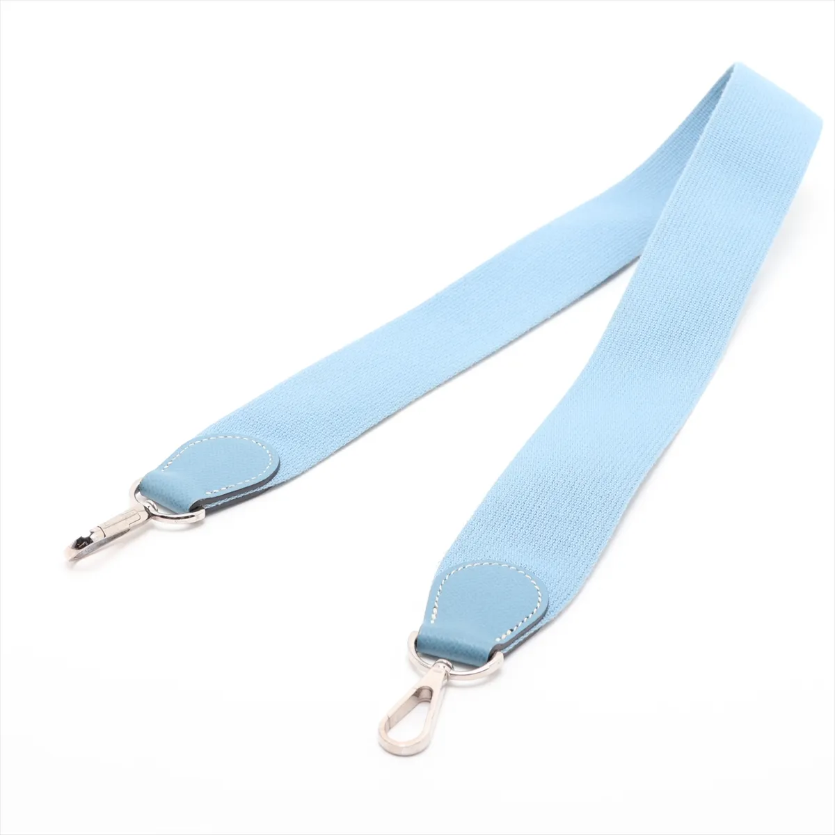 Evelyne II 29 PM, Veau Epsom leather, Blue Jean color, silver hardware. J: 2006 — view 5