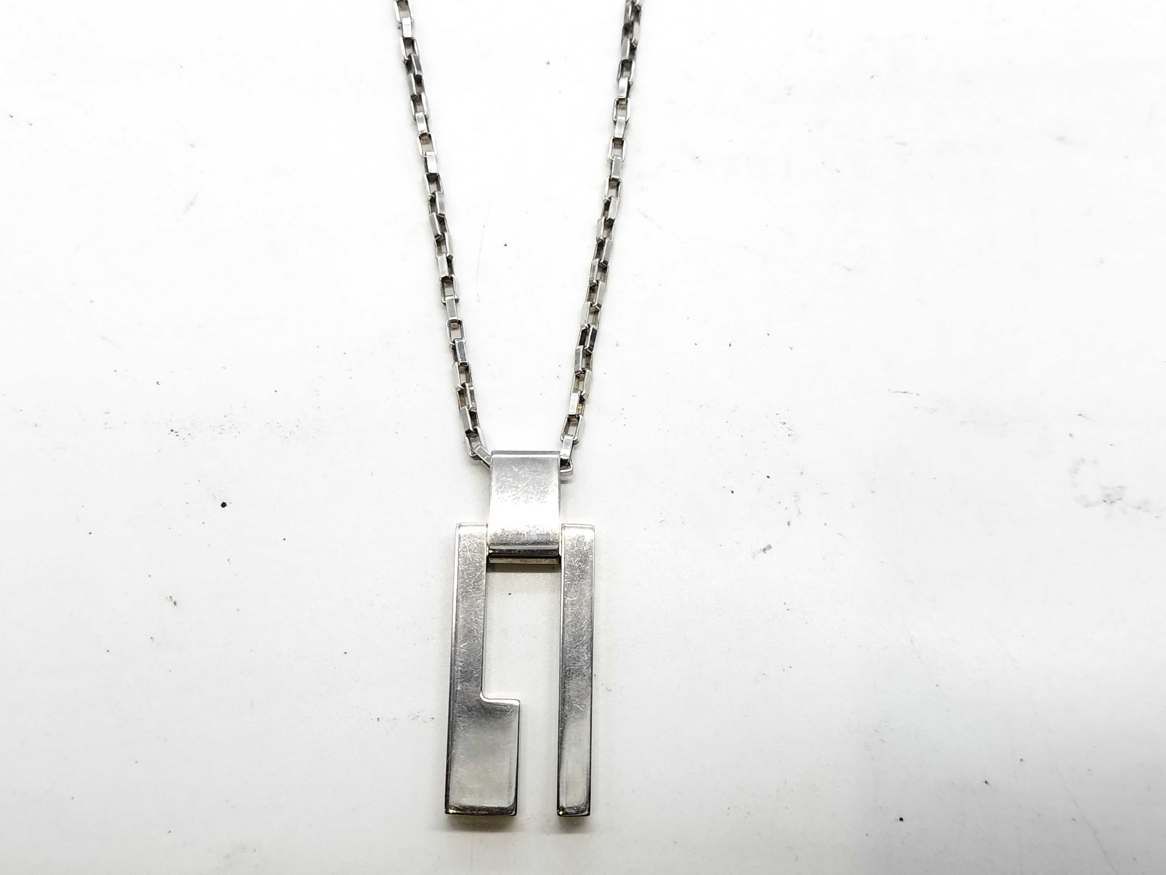 G logo necklace, SV925 necklace — view 3