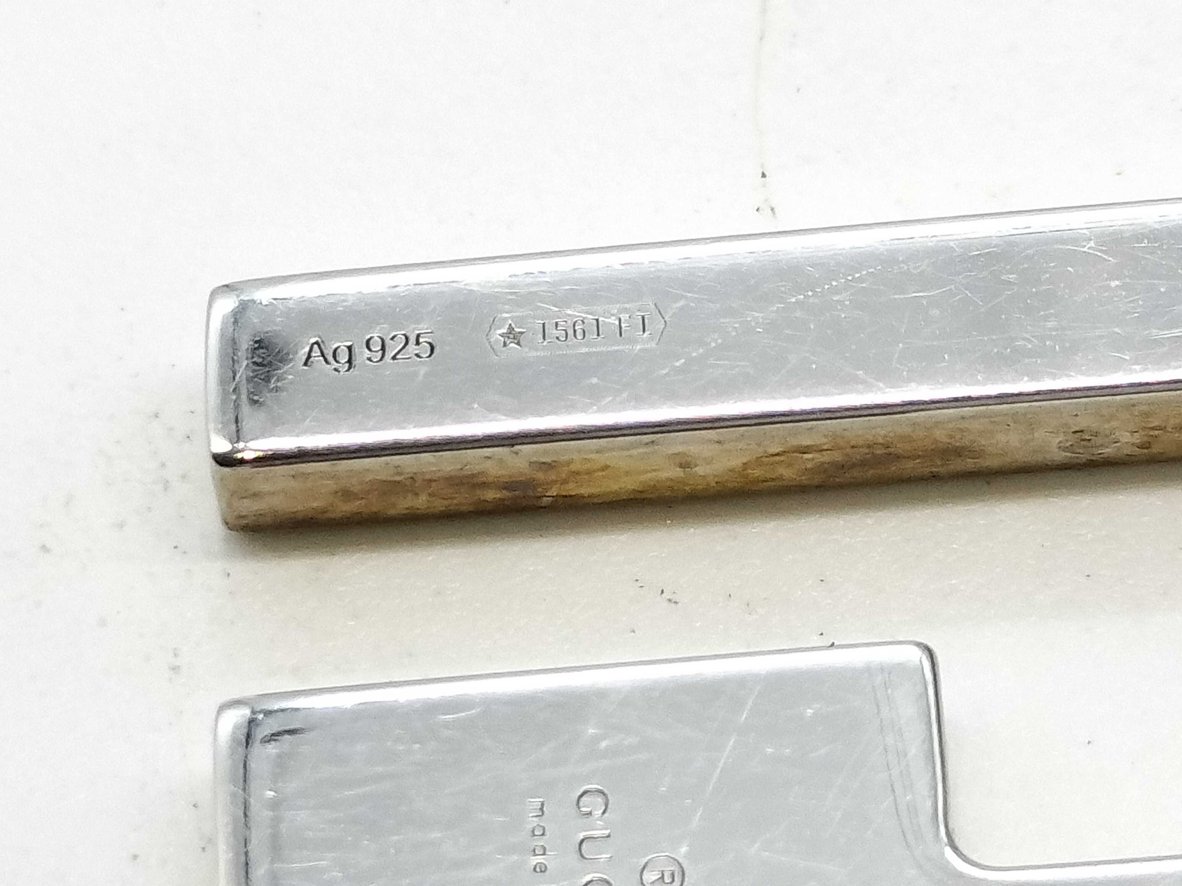 G logo necklace, SV925 necklace — view 4