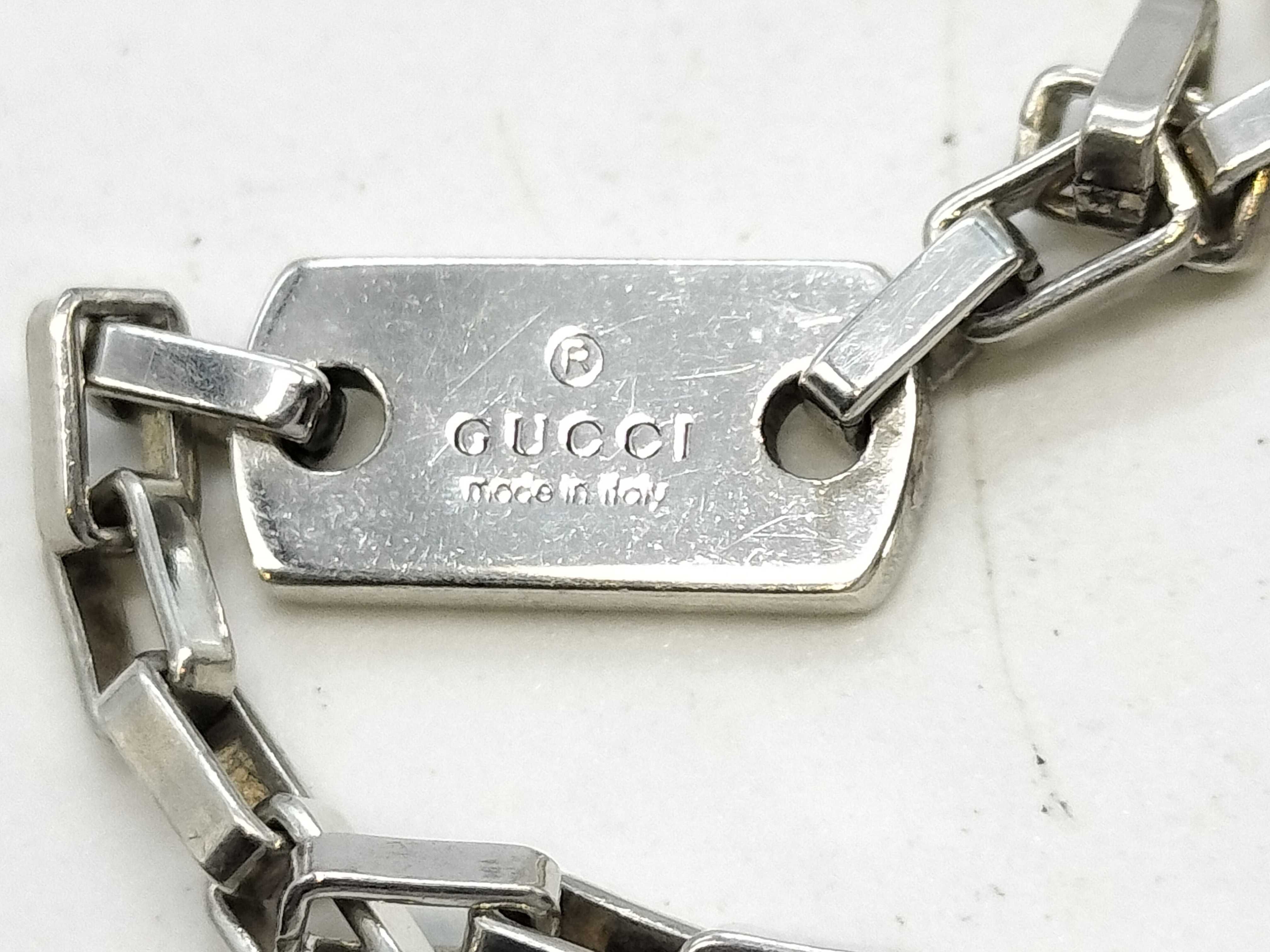 G logo necklace, SV925 necklace — view 7