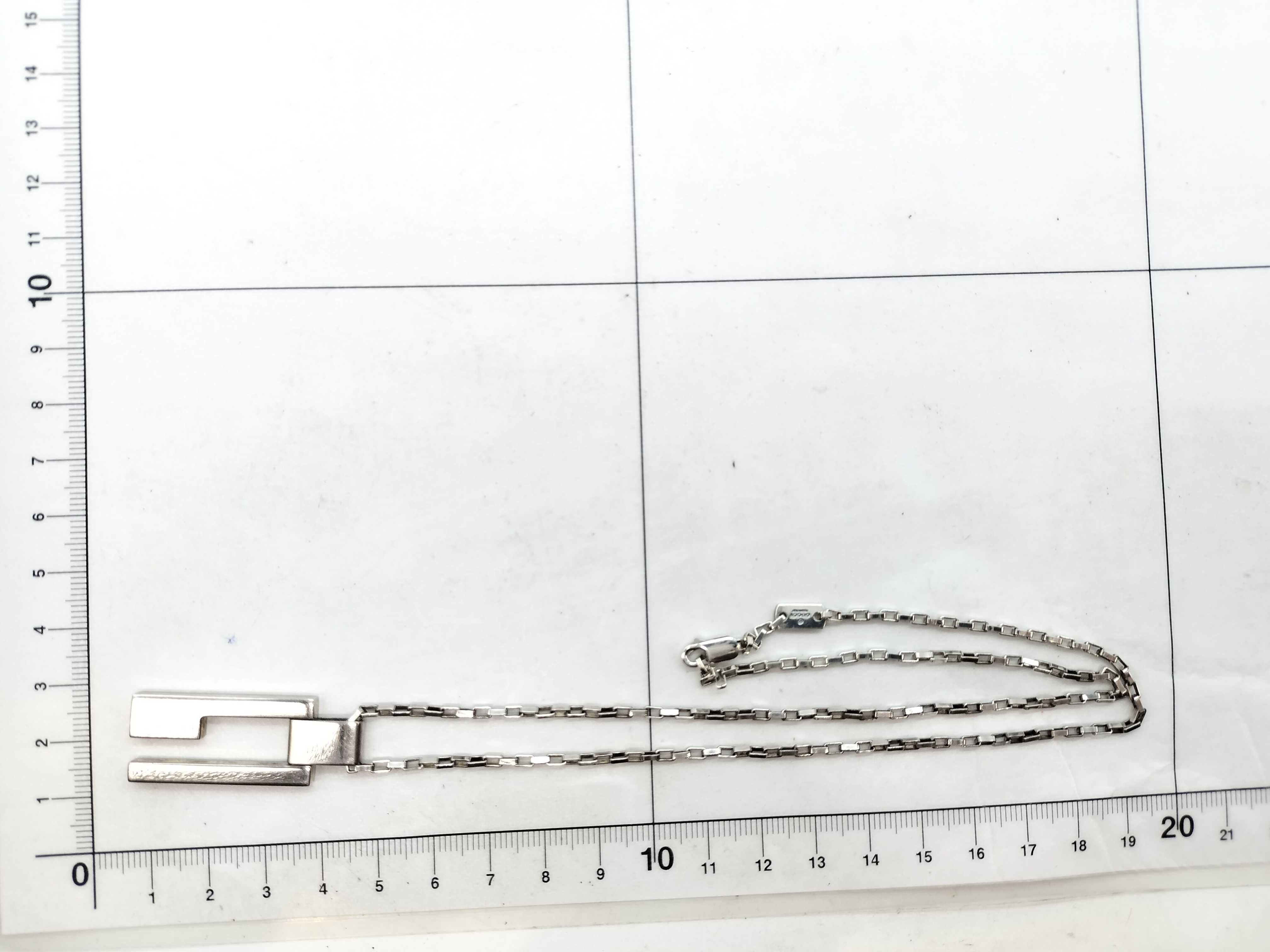 G logo necklace, SV925 necklace — view 8