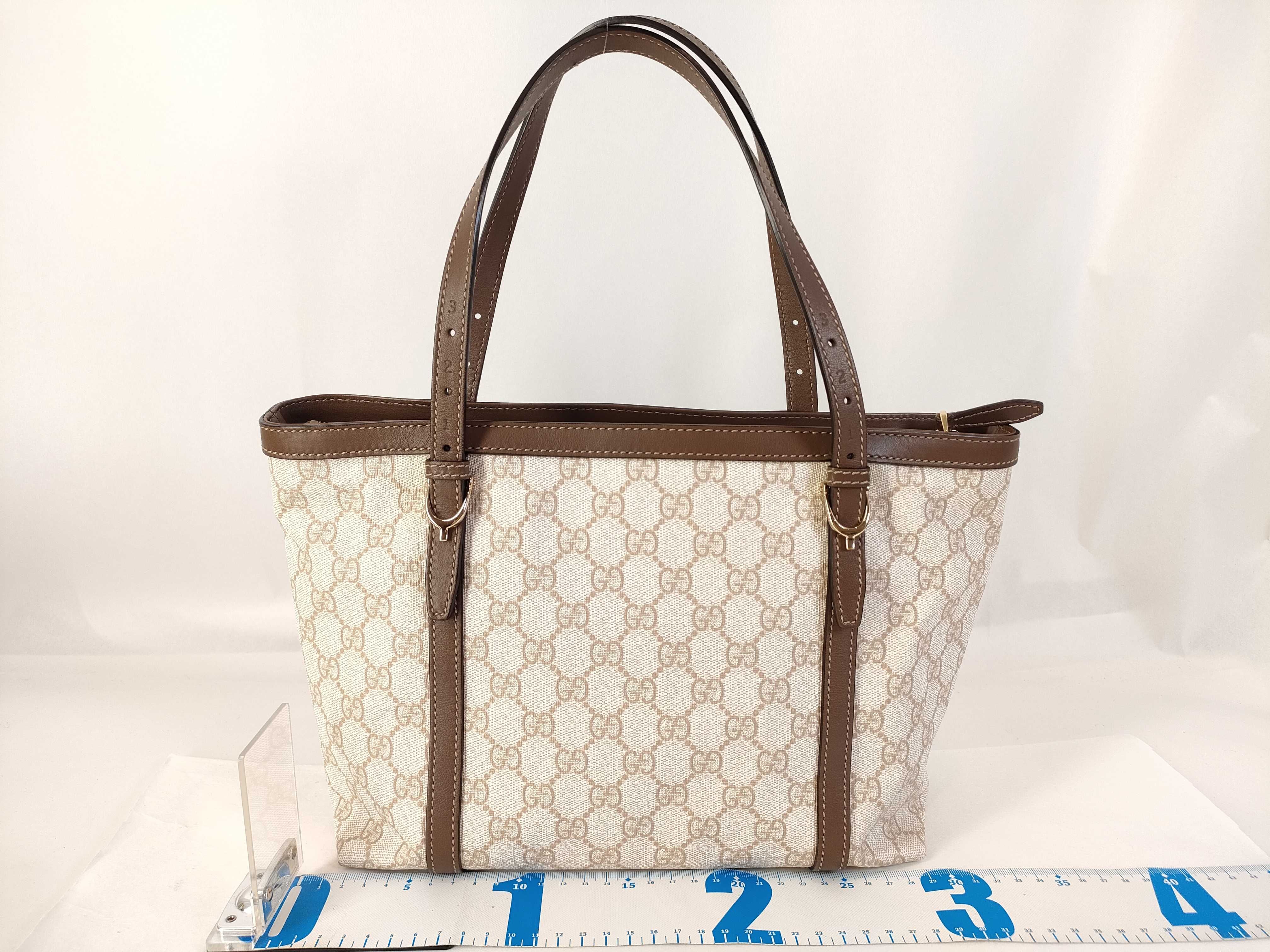 GG Supreme Tote Bag, Beige, 336776 — view 2
