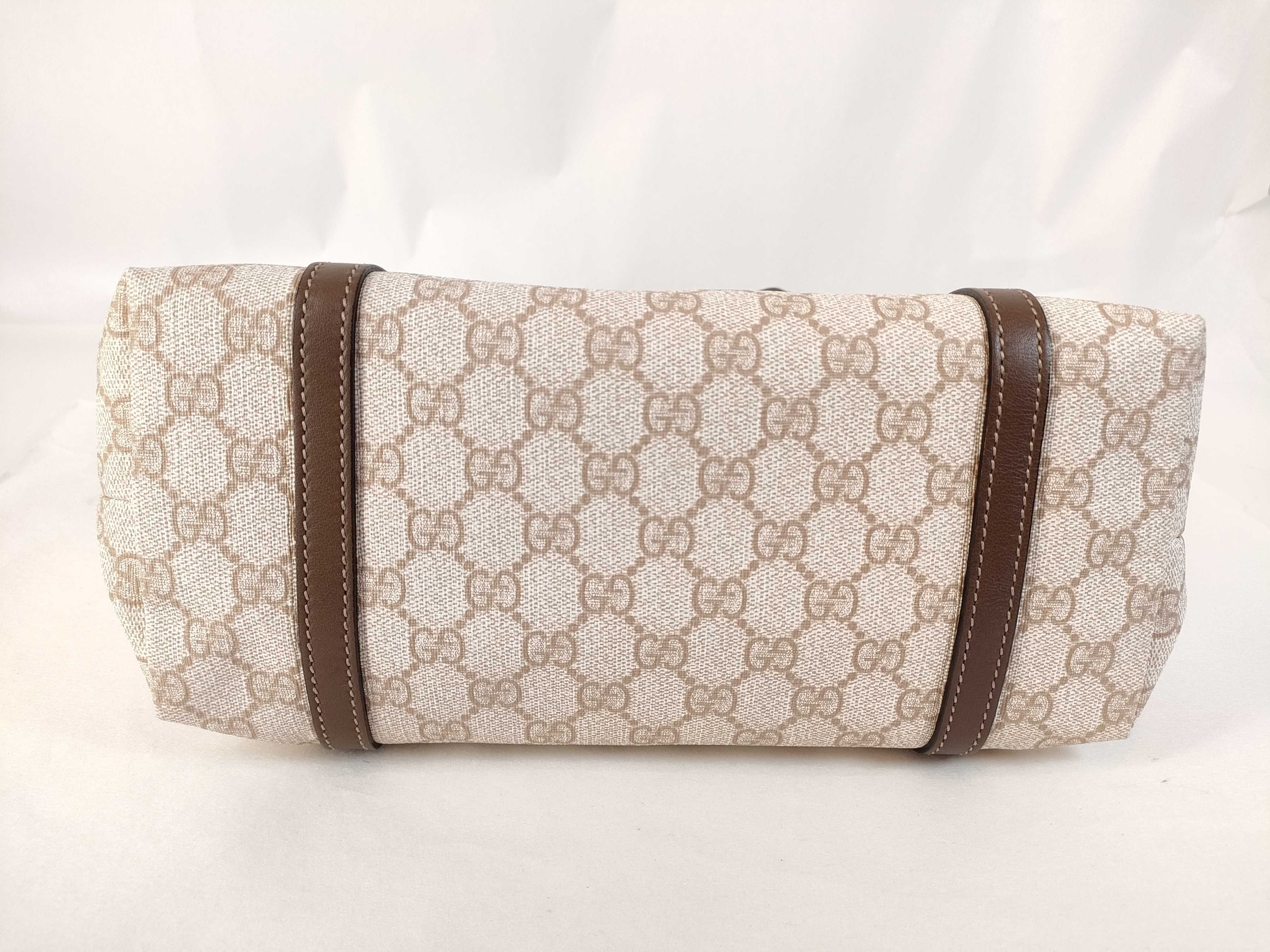 GG Supreme Tote Bag, Beige, 336776 — view 8