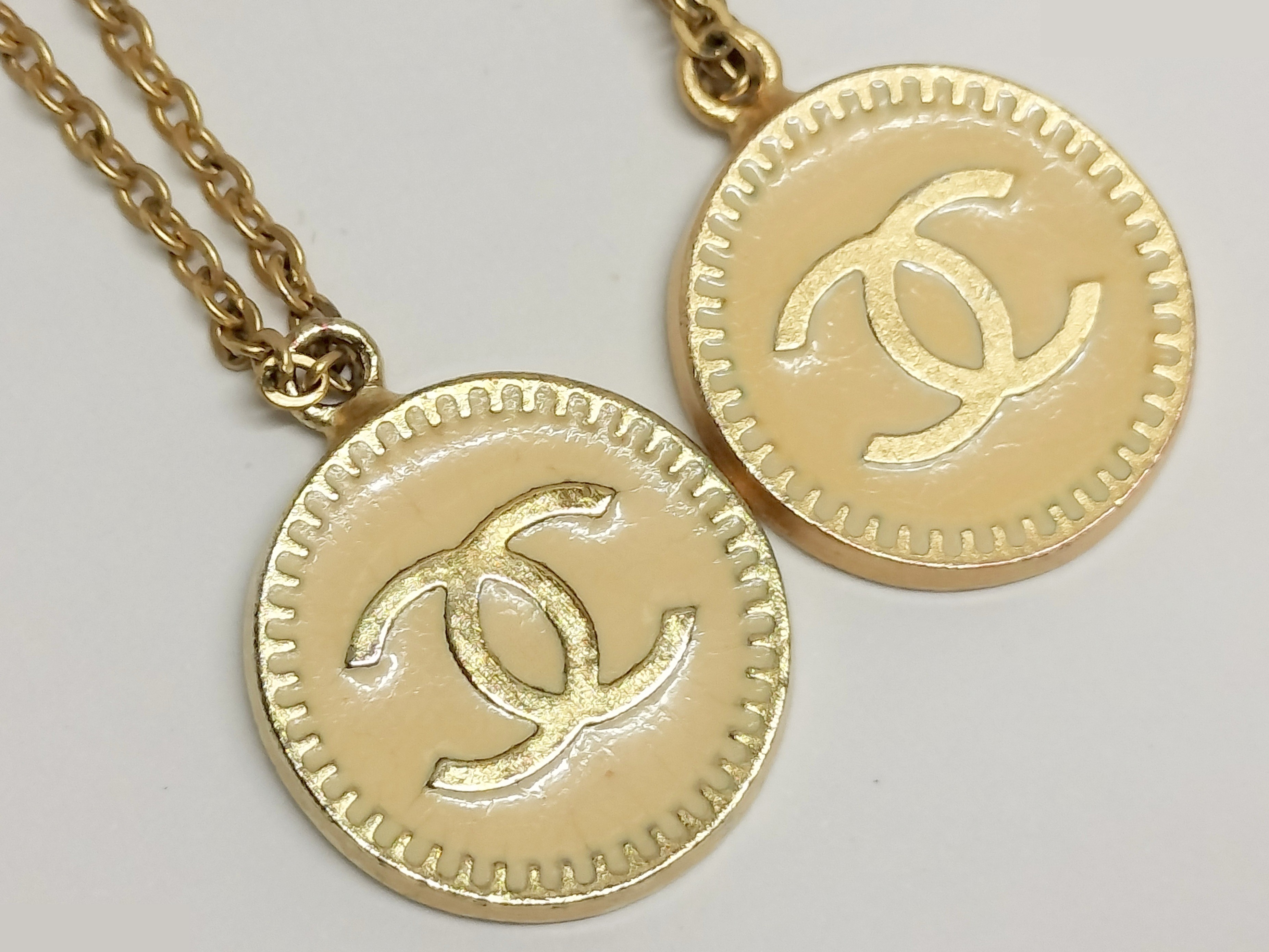 Coco dangling gold earrings — view 3
