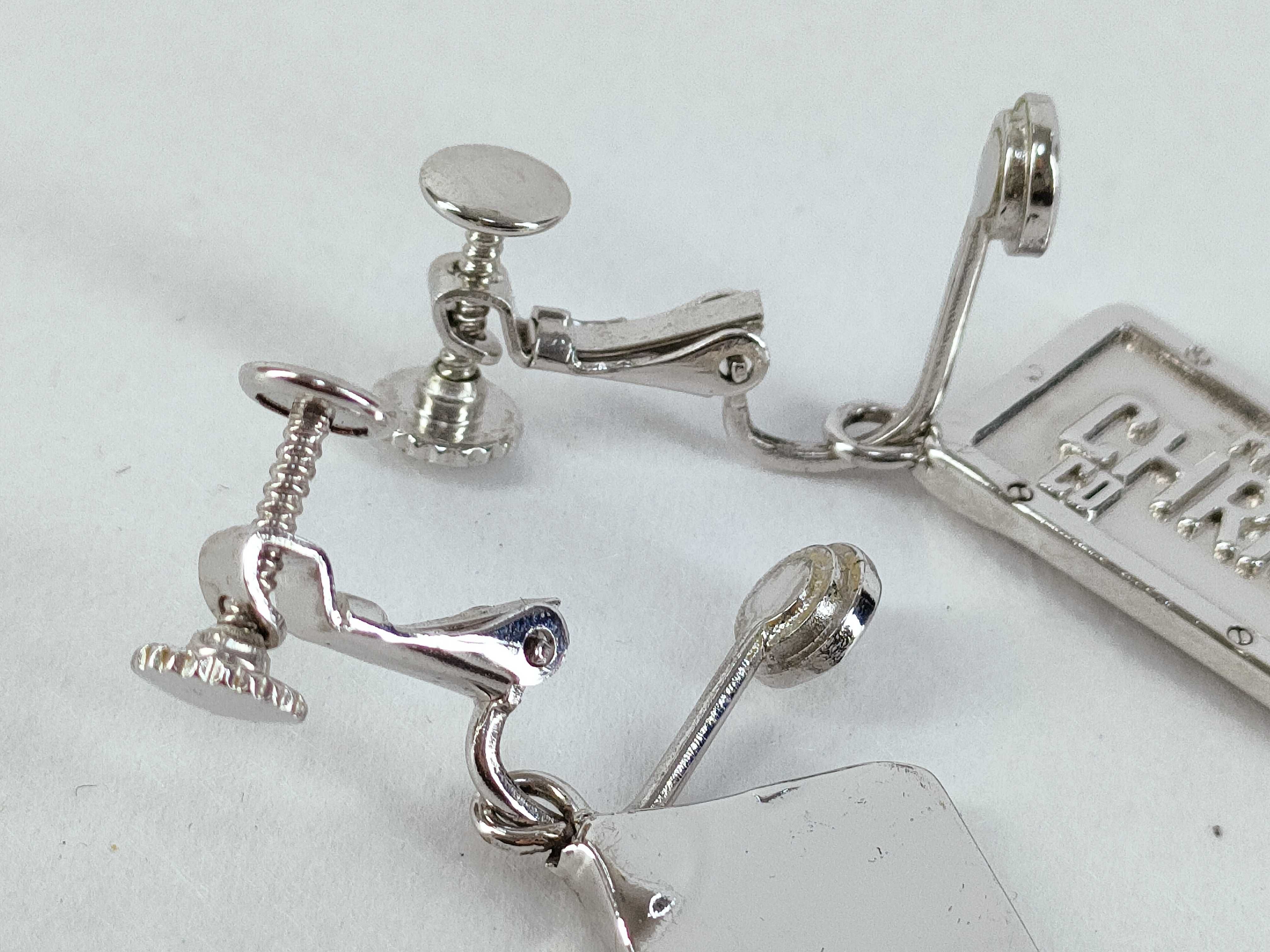 1947 Plate Earrings — view 4