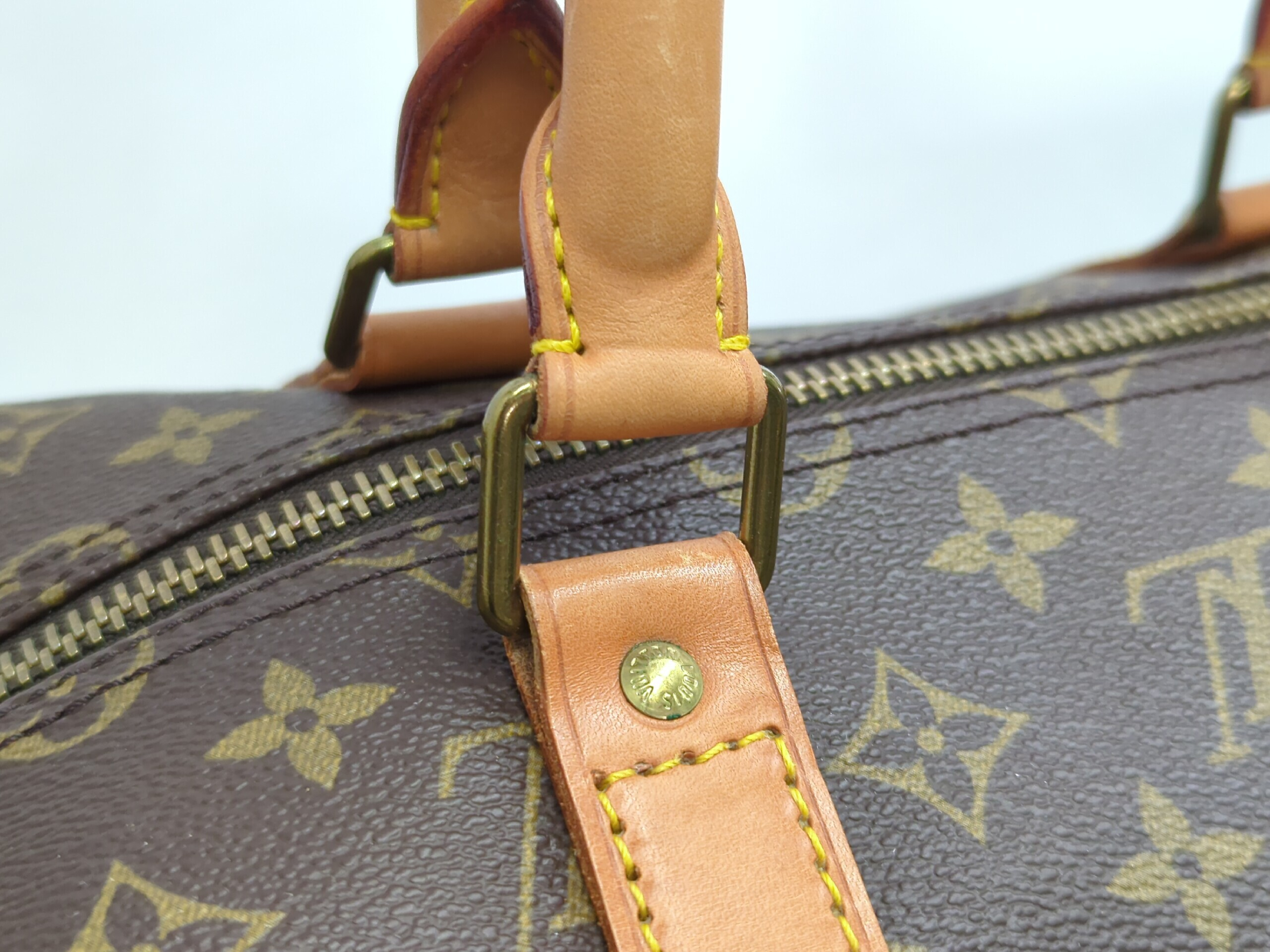 M41424 Monogram Keepall 55 Boston Bag — view 8