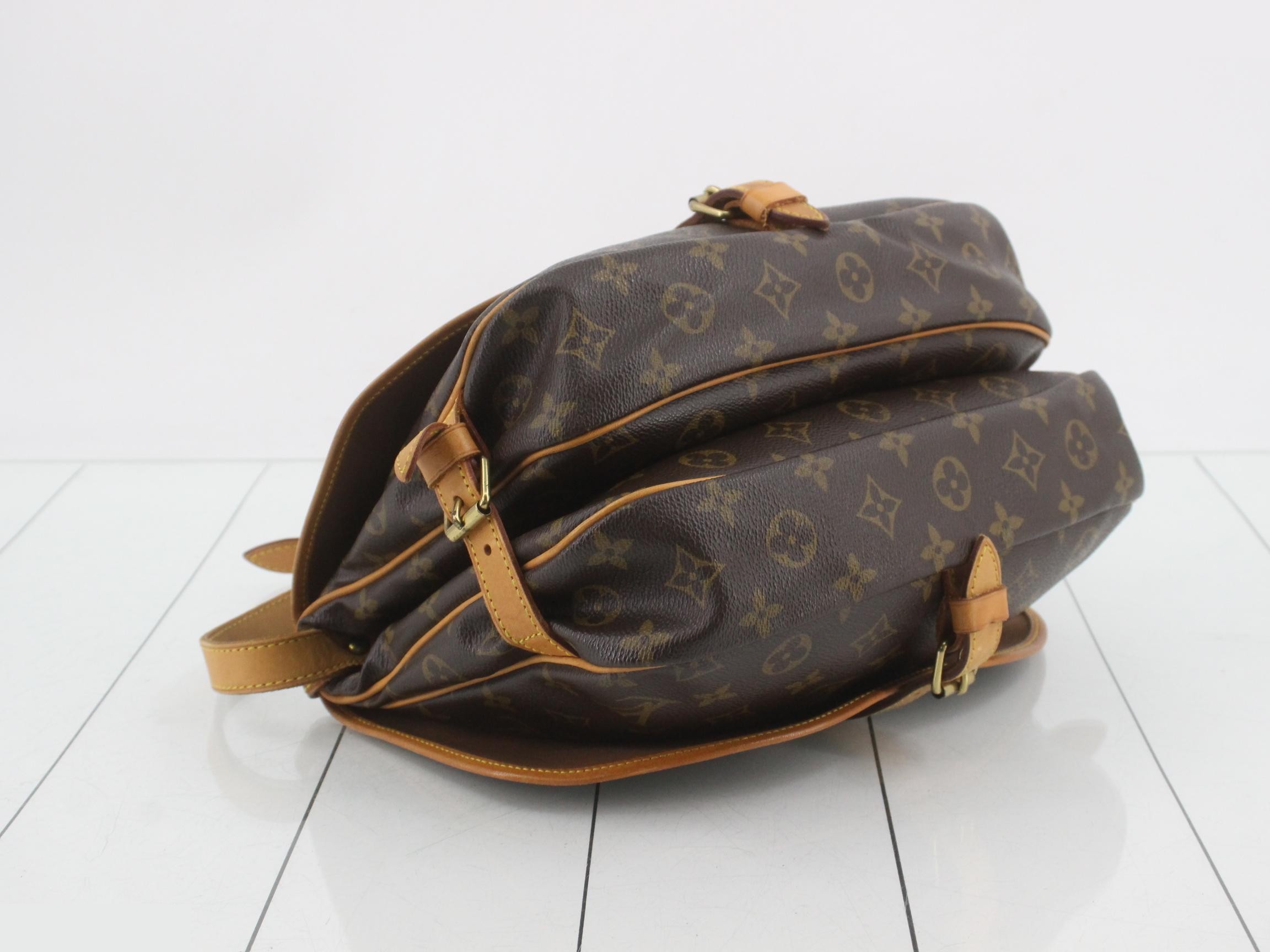 Monogram Saumur Shoulder Bag — view 5