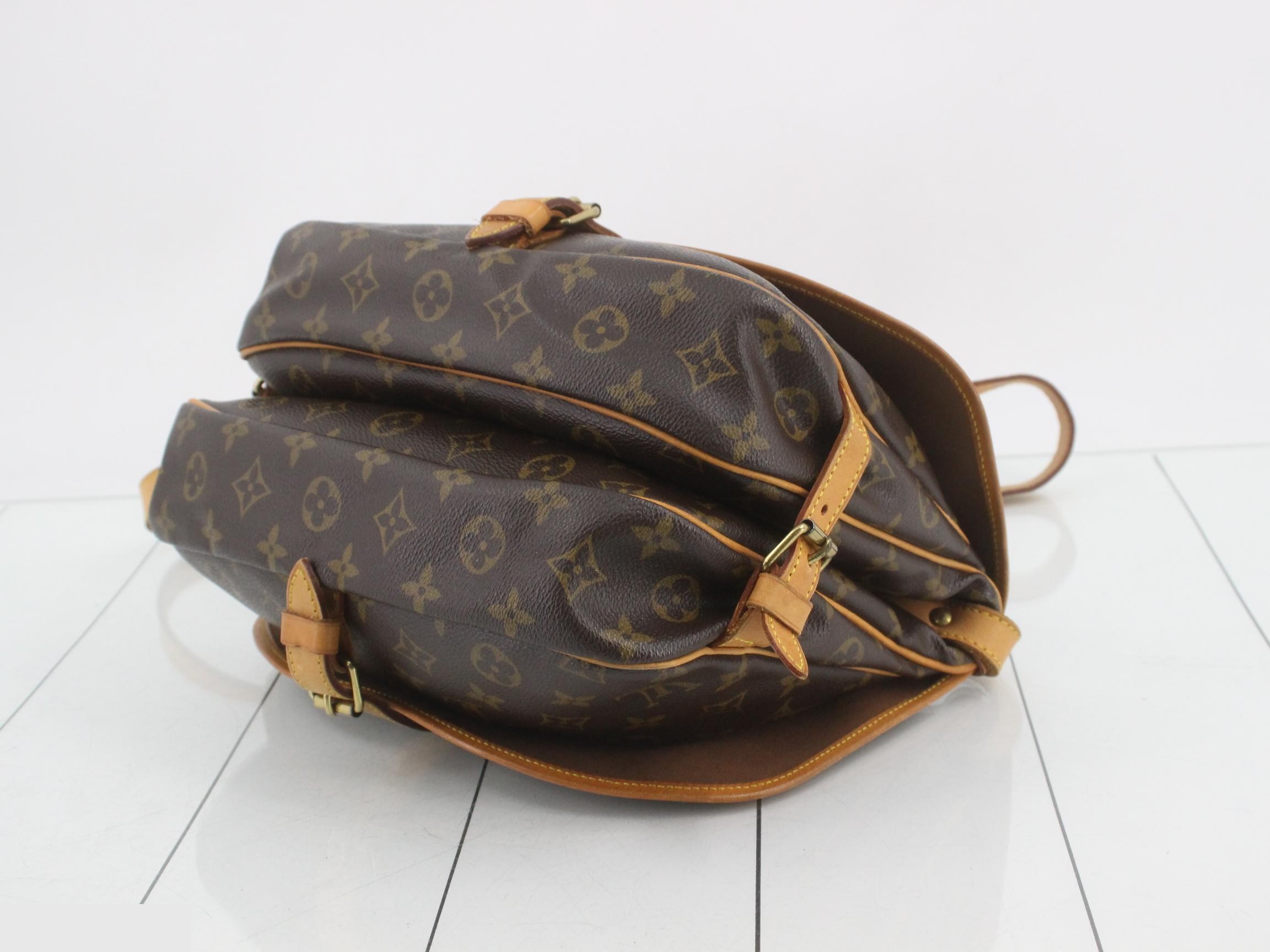 Monogram Saumur Shoulder Bag — view 6