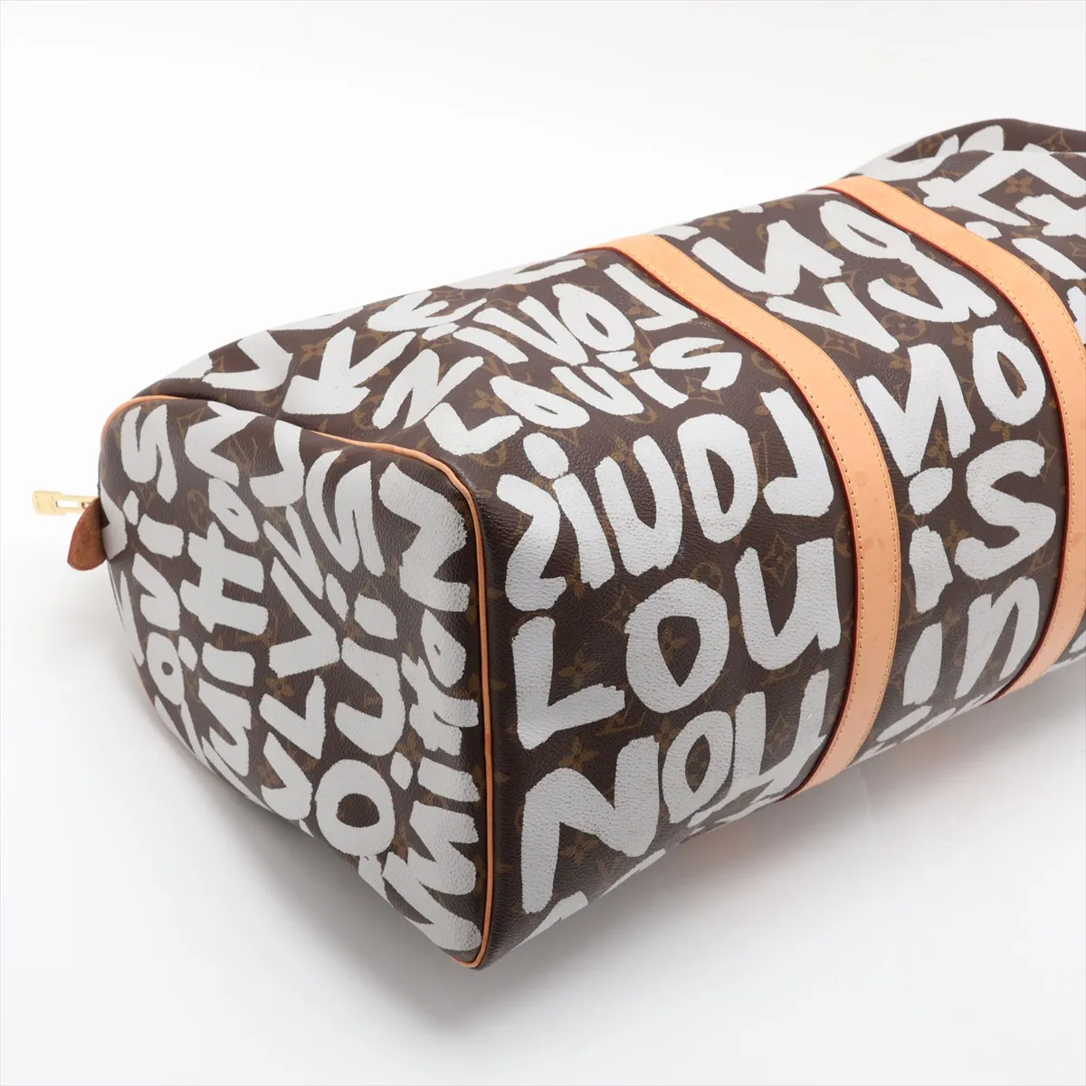 Monogram Graffiti Keepall 50 M92197 FL0041 Brown x Beige — view 4