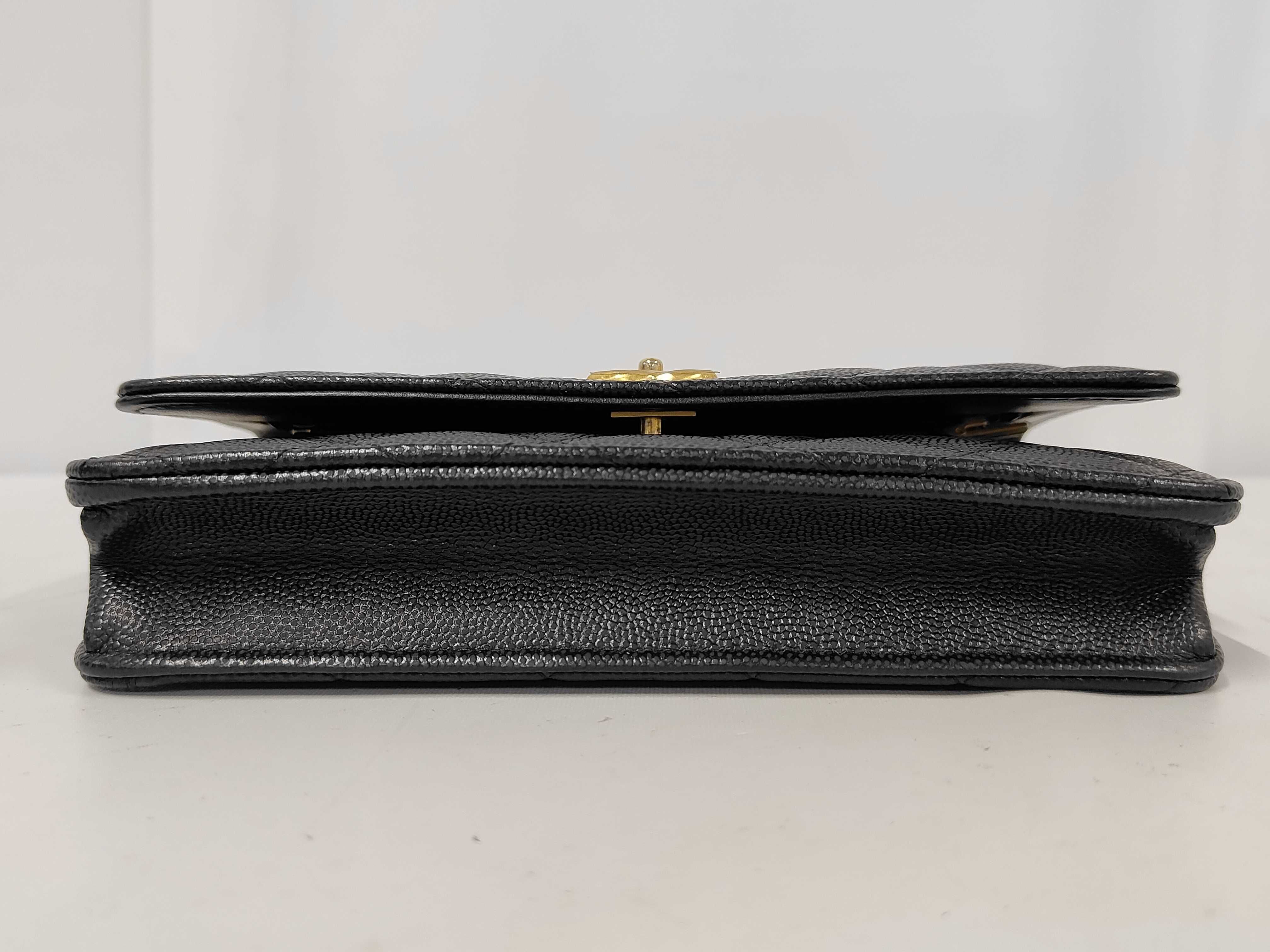 Matelassé Chain Shoulder Bag with Charm — view 6