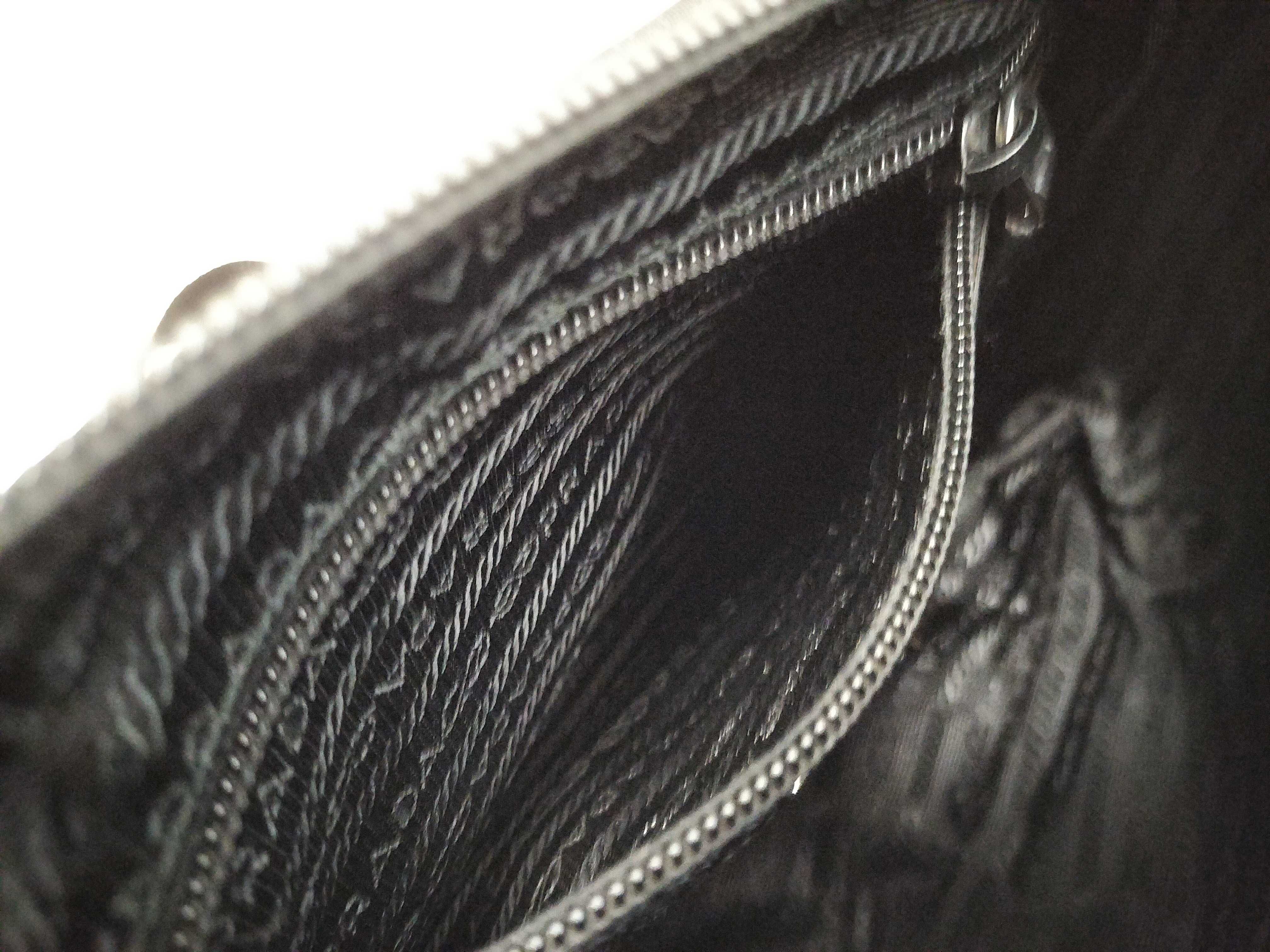 Nylon Shoulder Bag Messenger Bag Triangle Plate Nylon Black Shoulder Bag — view 12