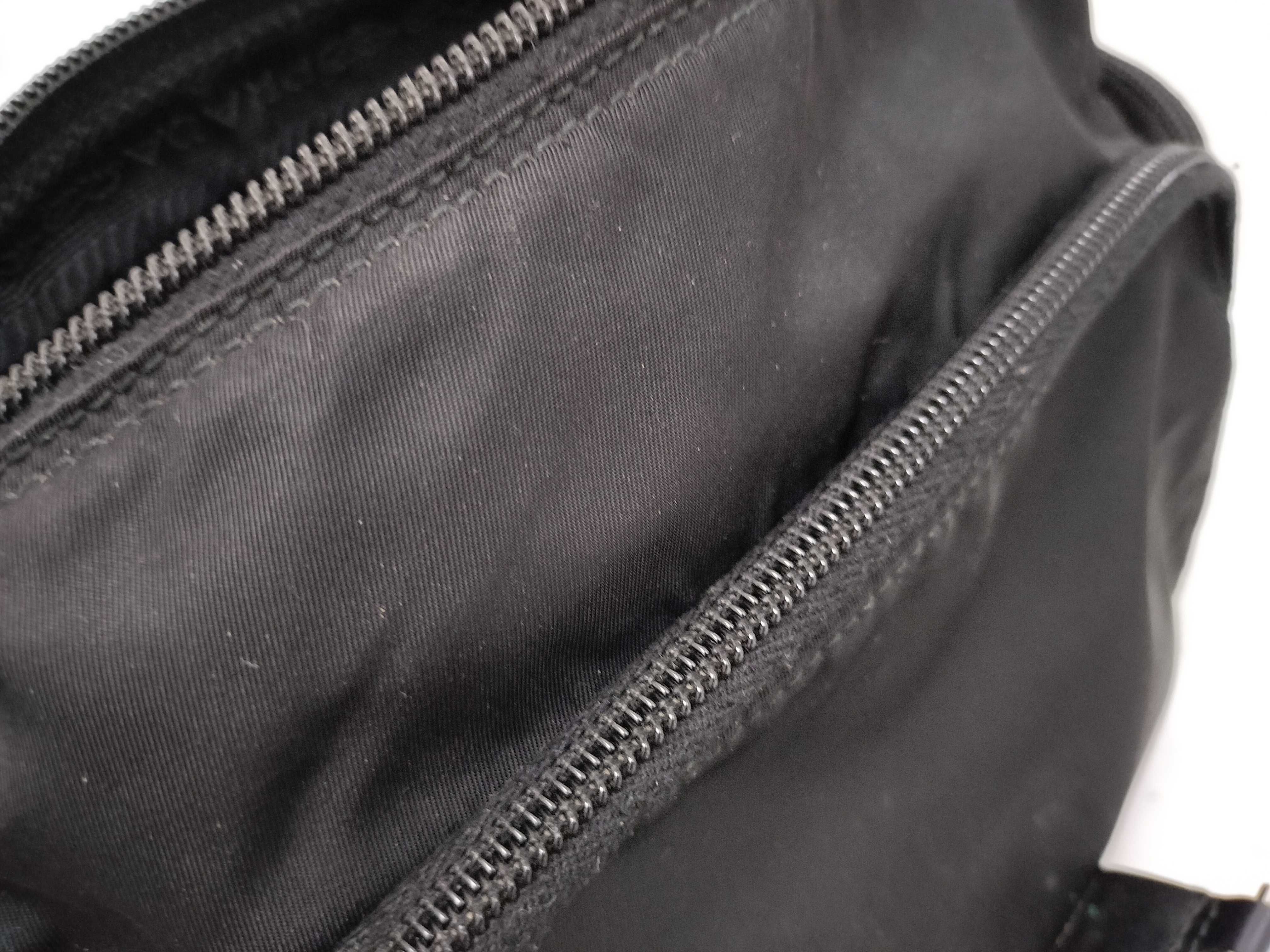 Nylon Shoulder Bag Messenger Bag Triangle Plate Nylon Black Shoulder Bag — view 14