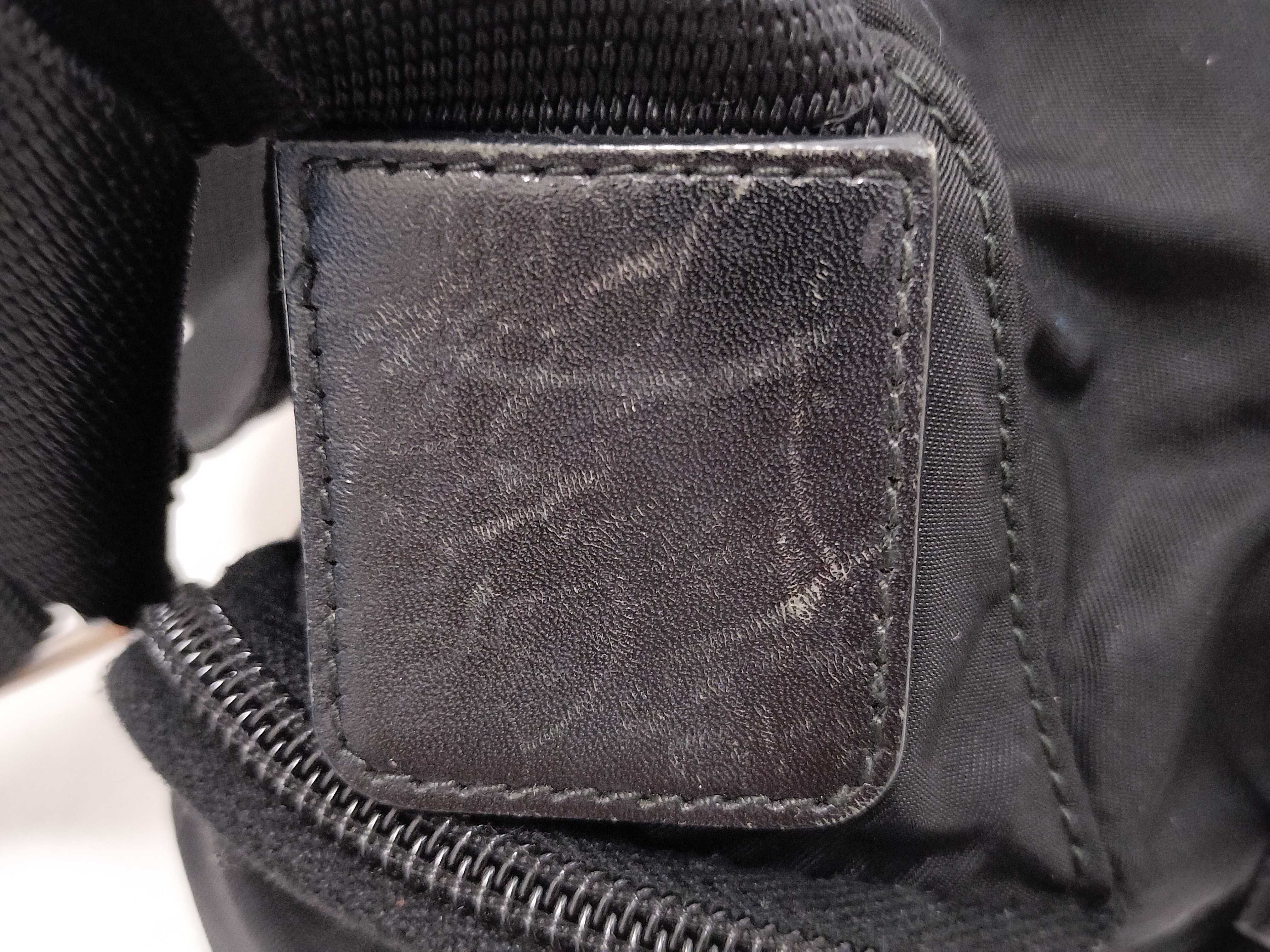 Nylon Shoulder Bag Messenger Bag Triangle Plate Nylon Black Shoulder Bag — view 15