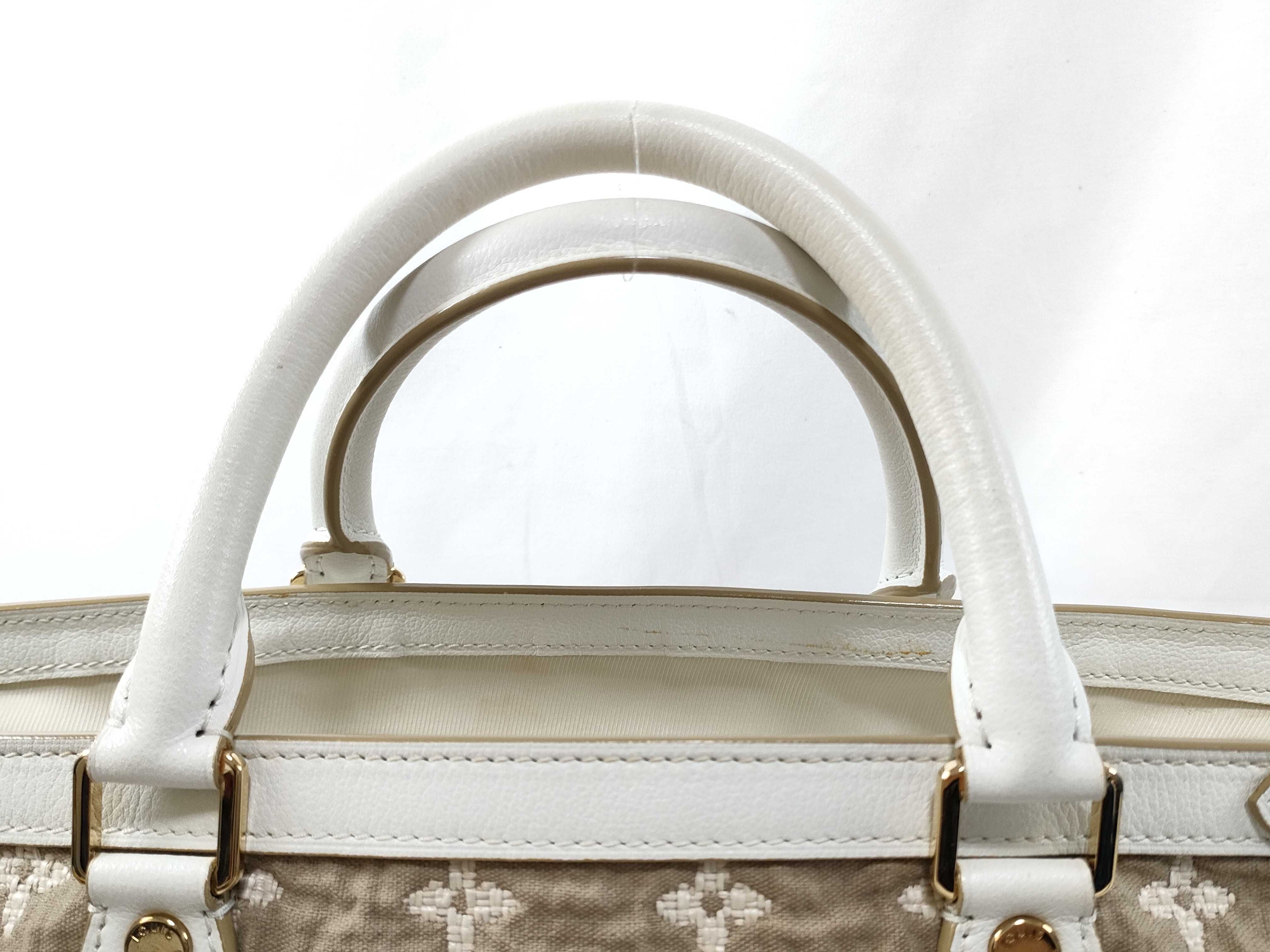 Monogram Sabia Cabas MM M93495 FO4170 Beige Handbag — view 3