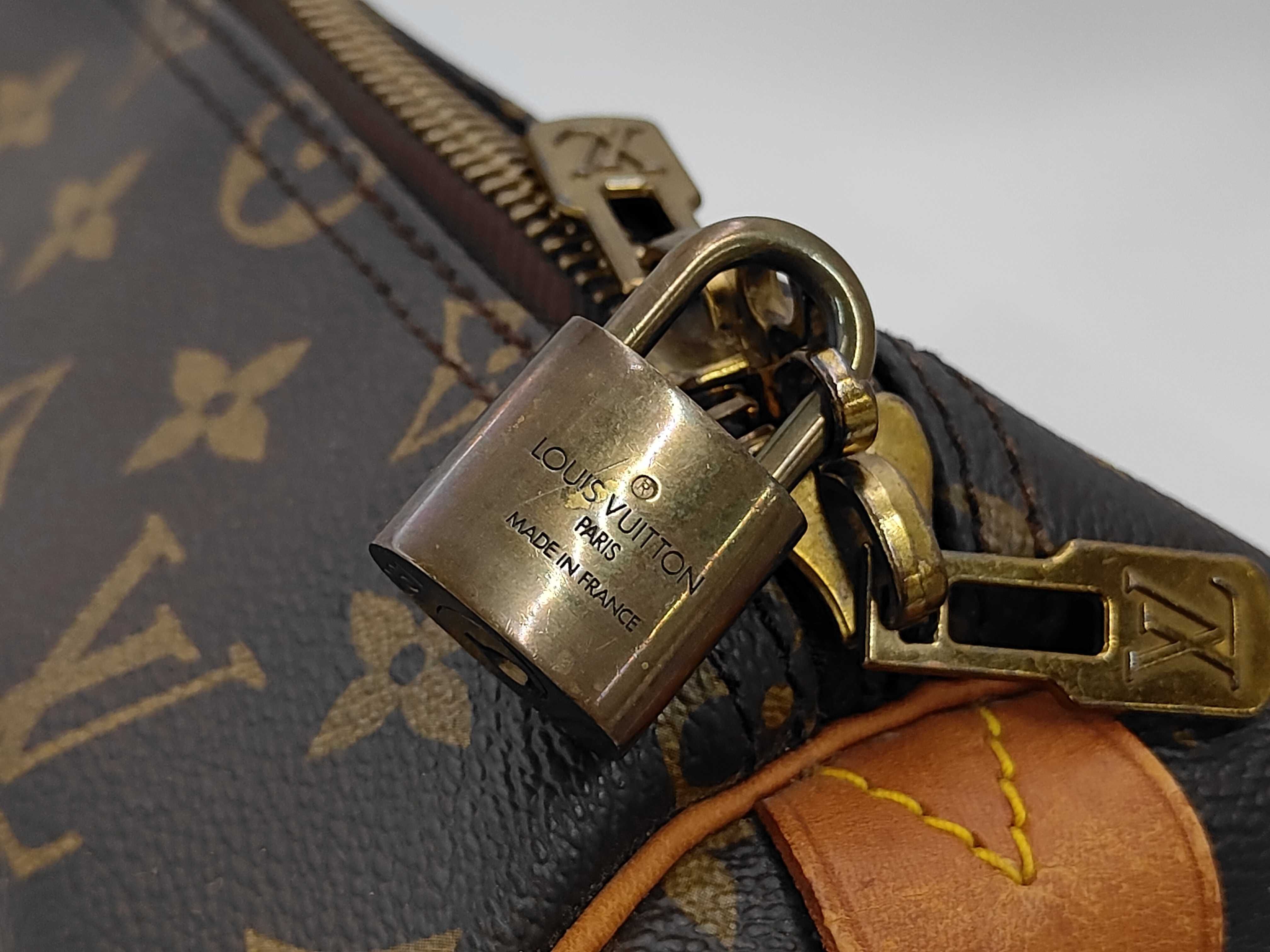Monogram M41424 Keepall 55 Boston Bag — view 8