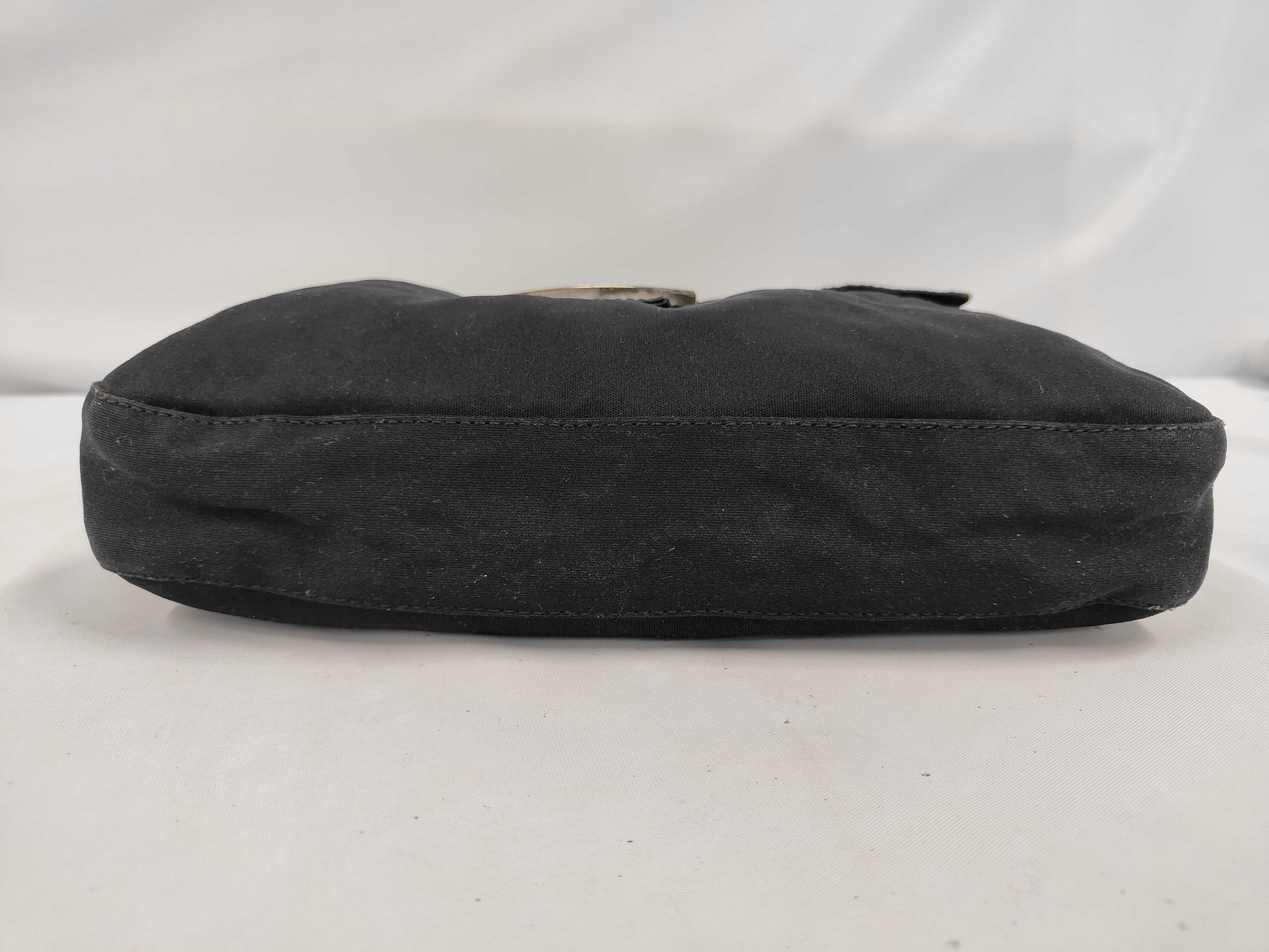 26730 Mamma Bucket Nylon Shoulder Bag (Black) — view 3